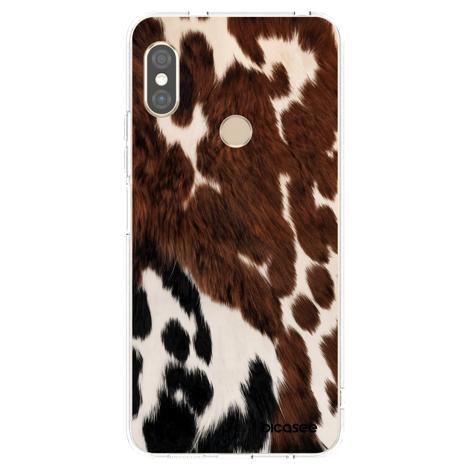 Picasee husă transparentă din silicon pentru Xiaomi Redmi Note 5 Global - Rust