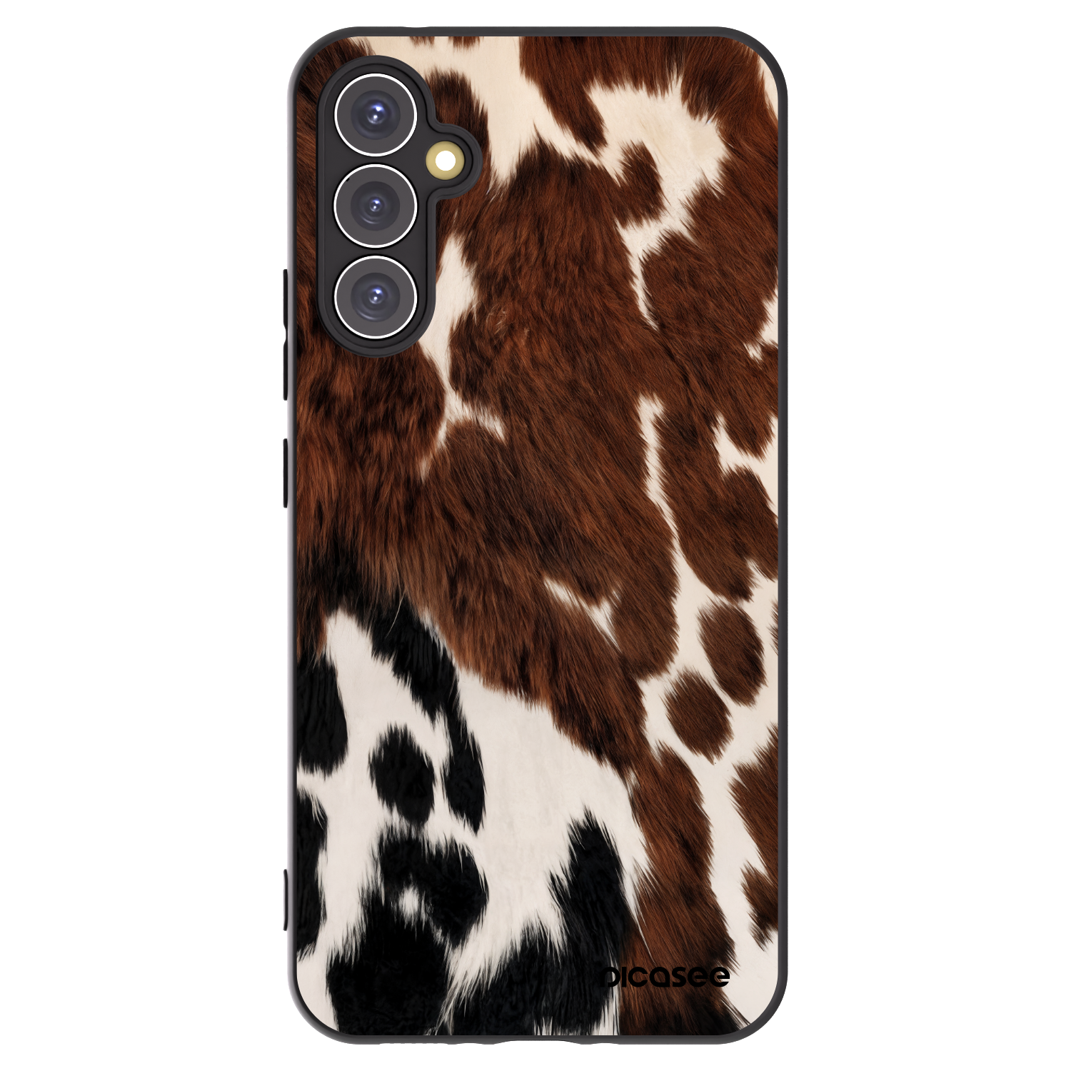 Picasee husă neagră din silicon pentru Samsung Galaxy A34 5G A346B - Rust