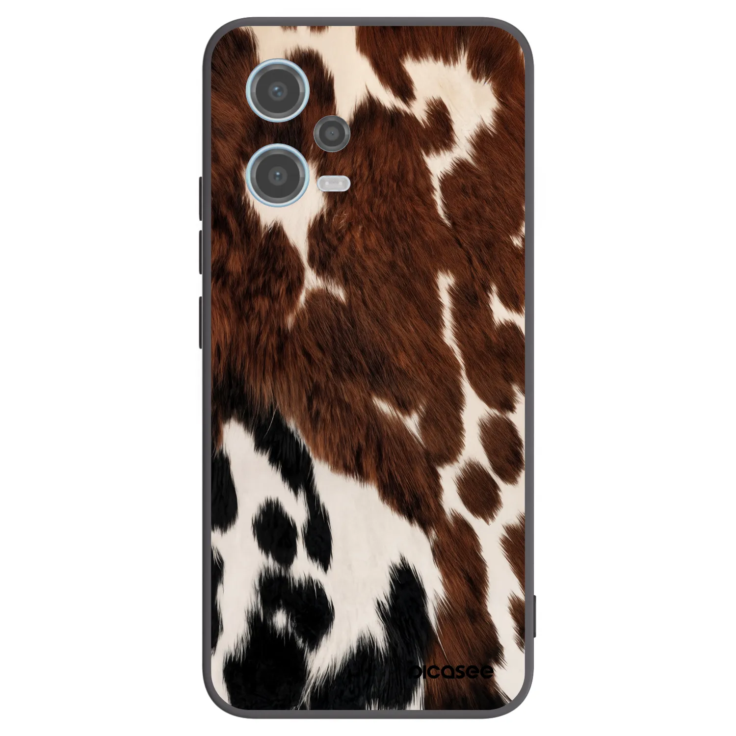 Picasee husă neagră din silicon pentru Xiaomi Redmi Note 12 5G - Rust