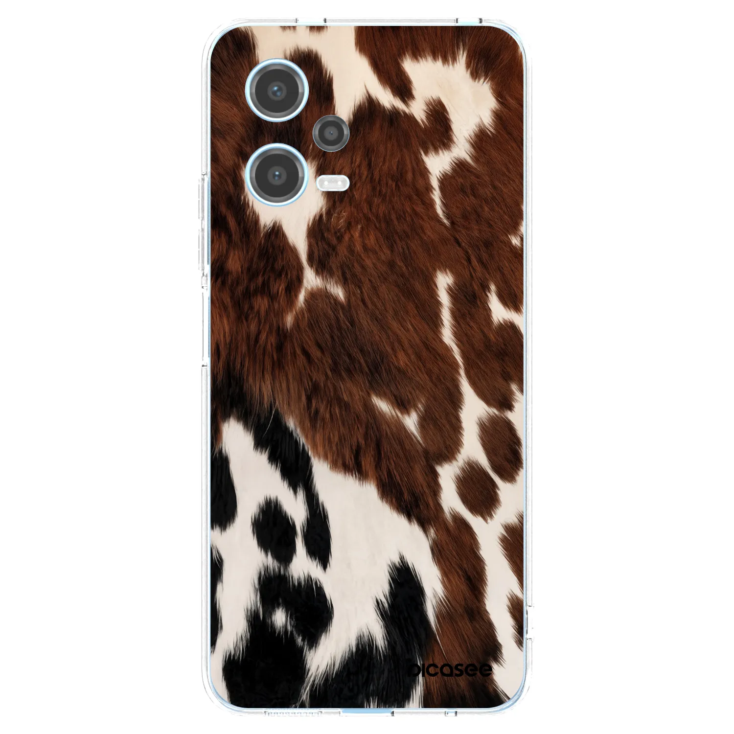 Picasee husă transparentă din silicon pentru Xiaomi Redmi Note 12 5G - Rust