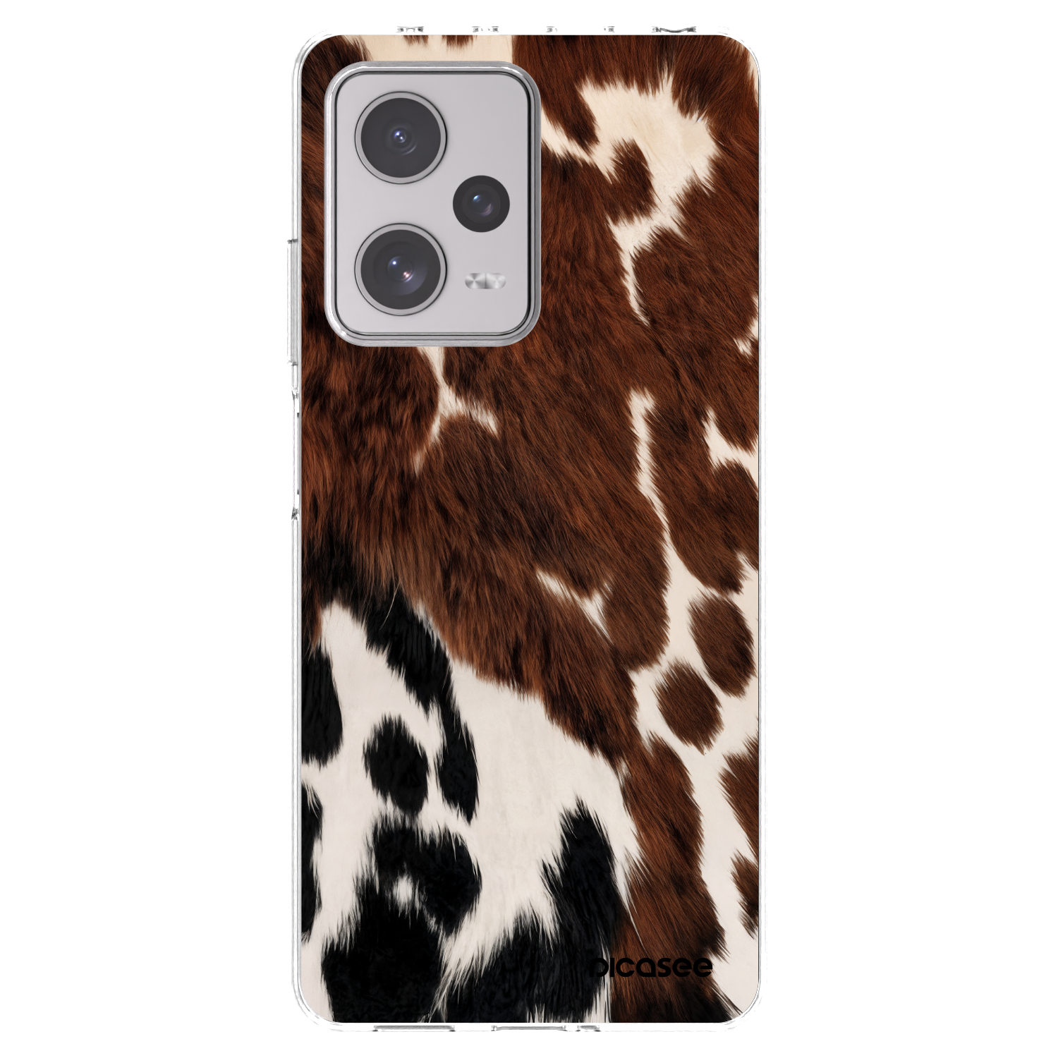 Picasee husă transparentă din silicon pentru Xiaomi Redmi Note 12 Pro+ 5G - Rust