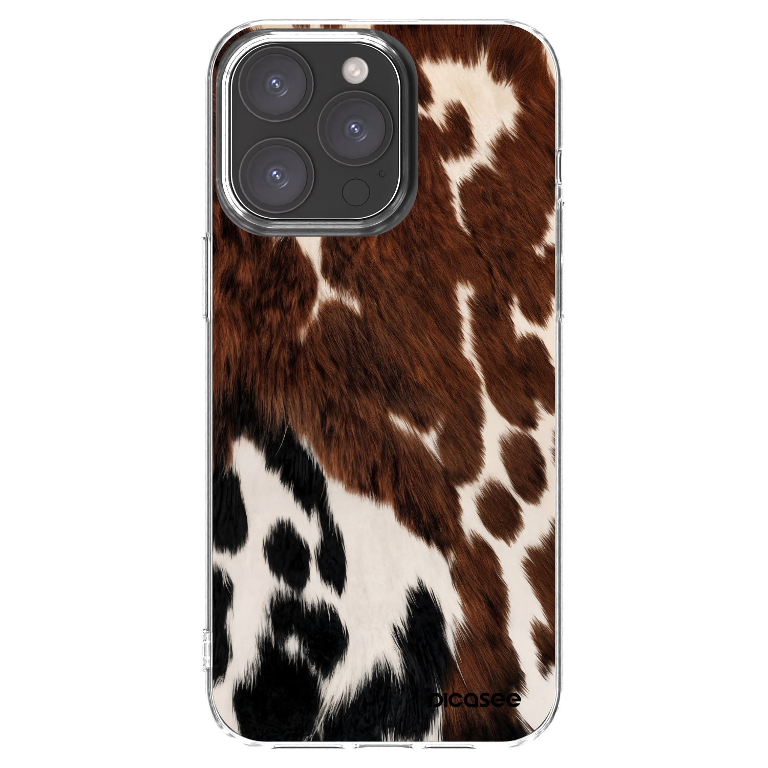 Picasee husă transparentă din silicon pentru Apple iPhone 15 Pro Max - Rust