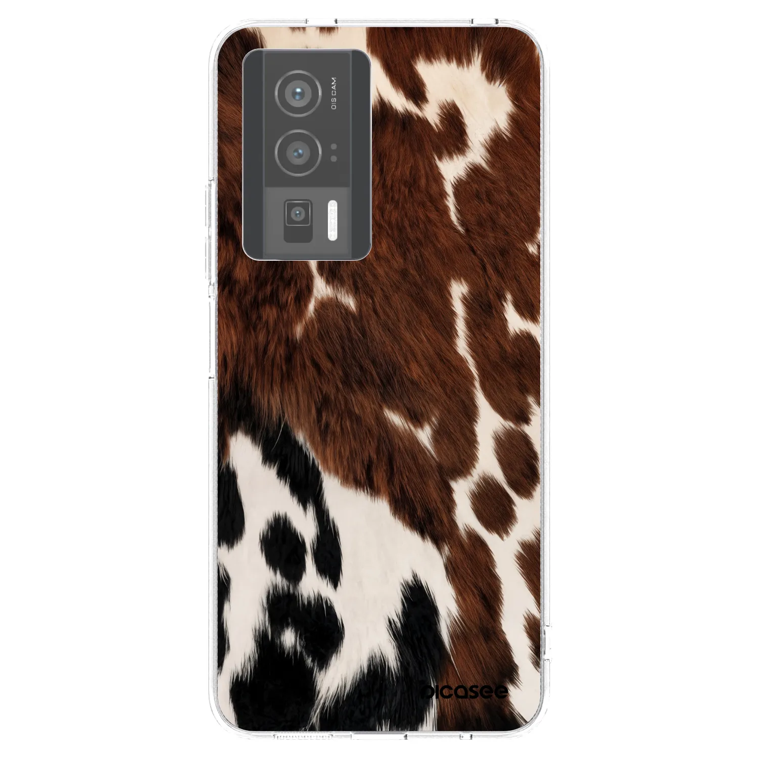 Picasee husă transparentă din silicon pentru Xiaomi Poco F5 Pro 5G - Rust