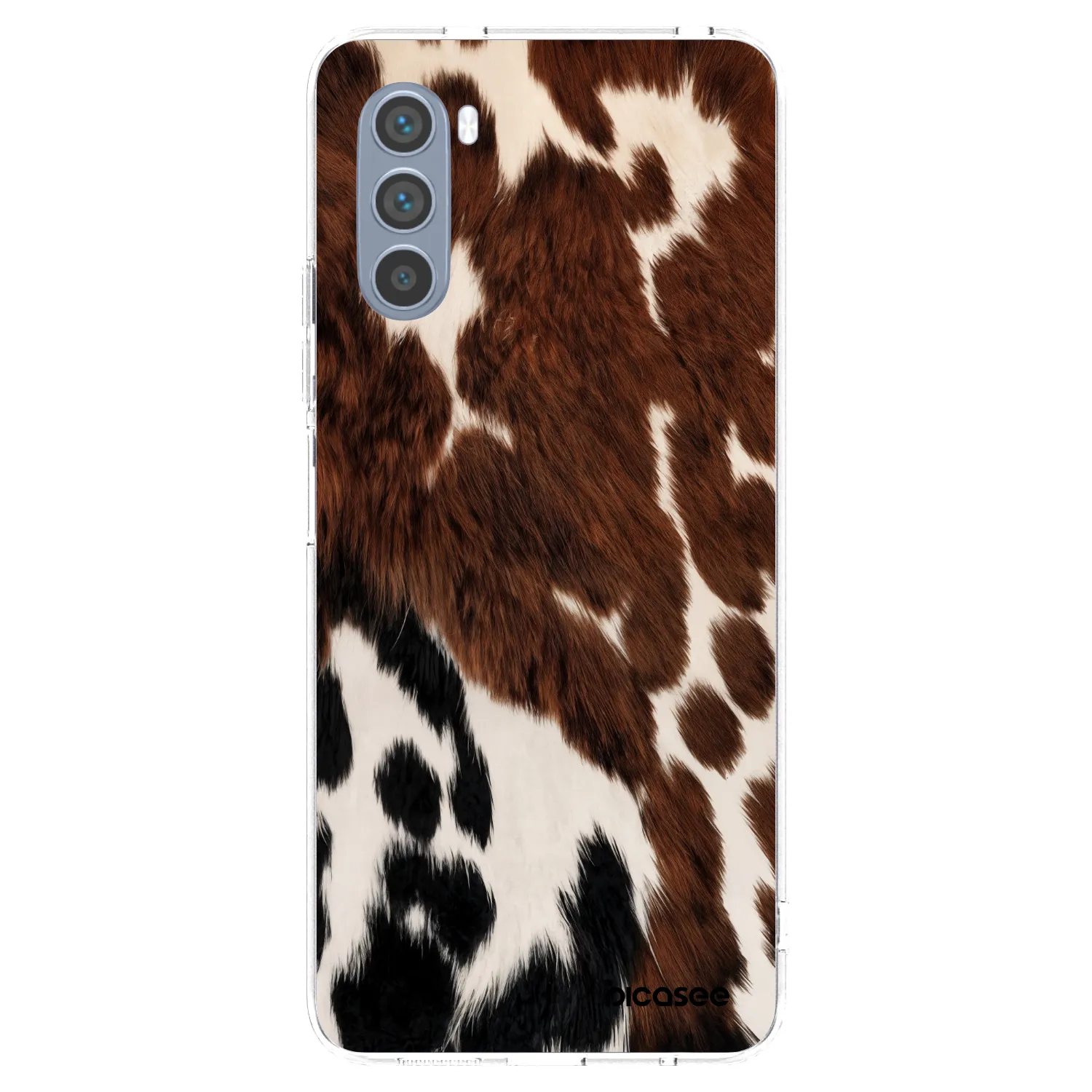 Picasee husă transparentă din silicon pentru Motorola Moto G62 - Rust