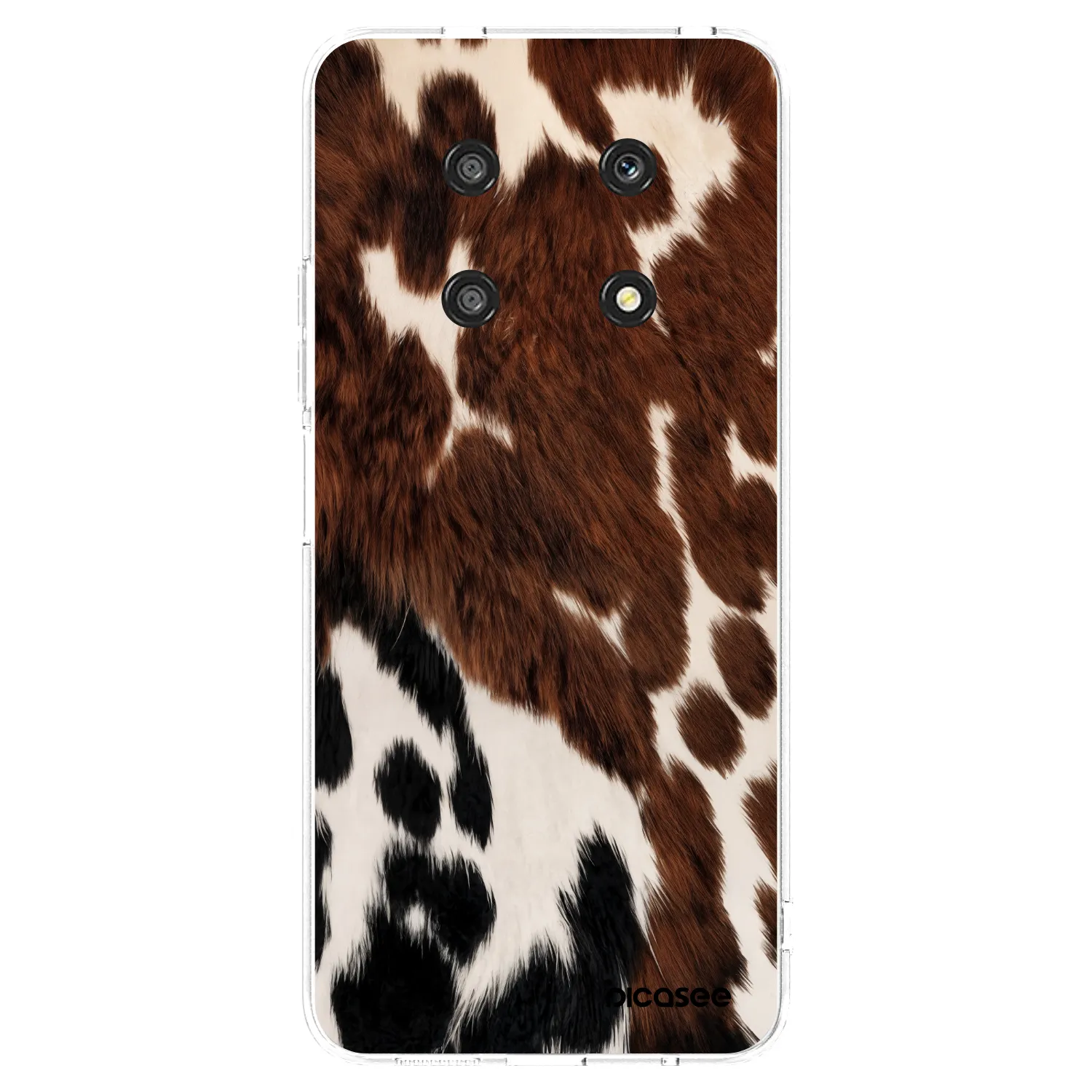 Picasee husă transparentă din silicon pentru Honor Magic4 Lite 5G - Rust