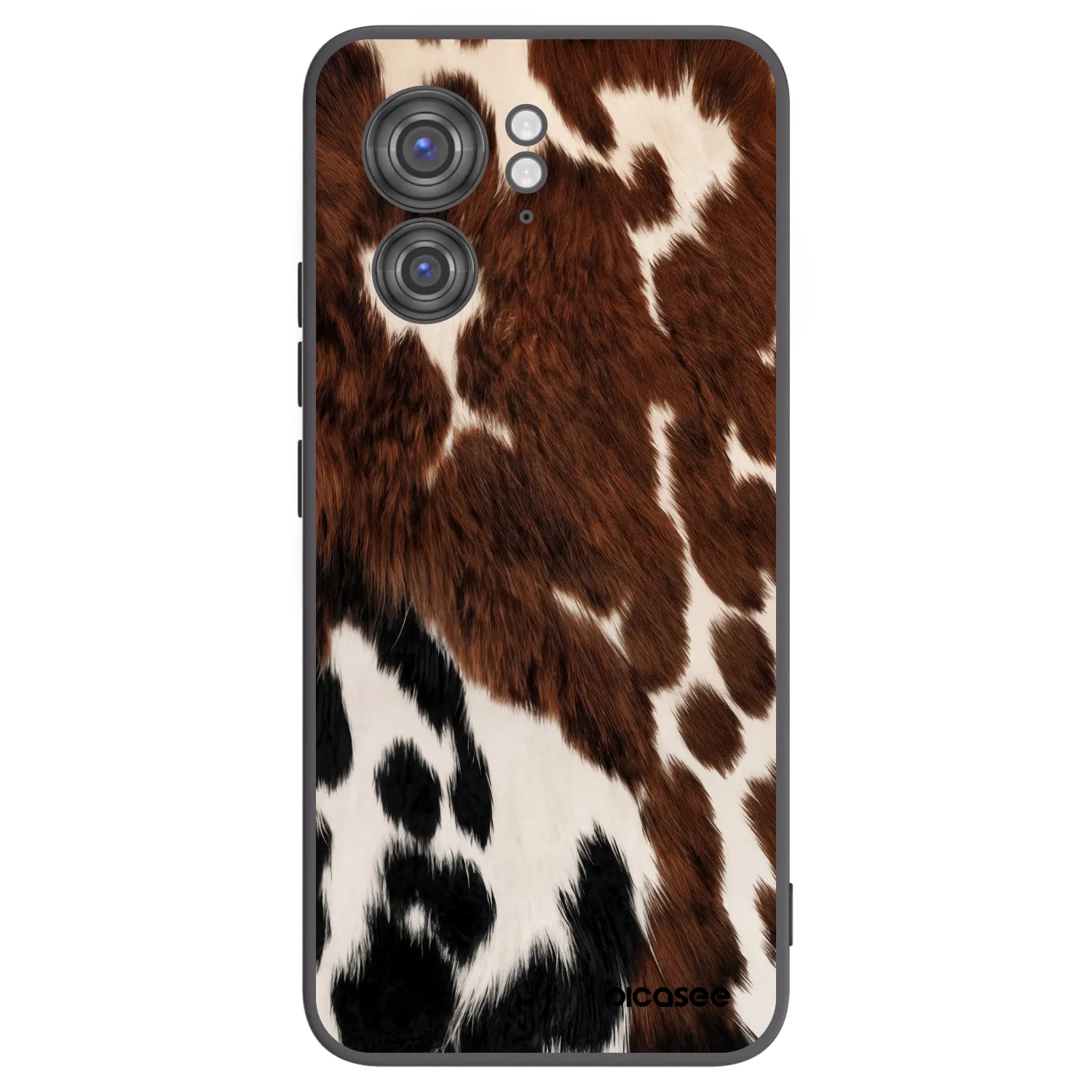 Picasee husă neagră din silicon pentru Motorola Edge 40 - Rust