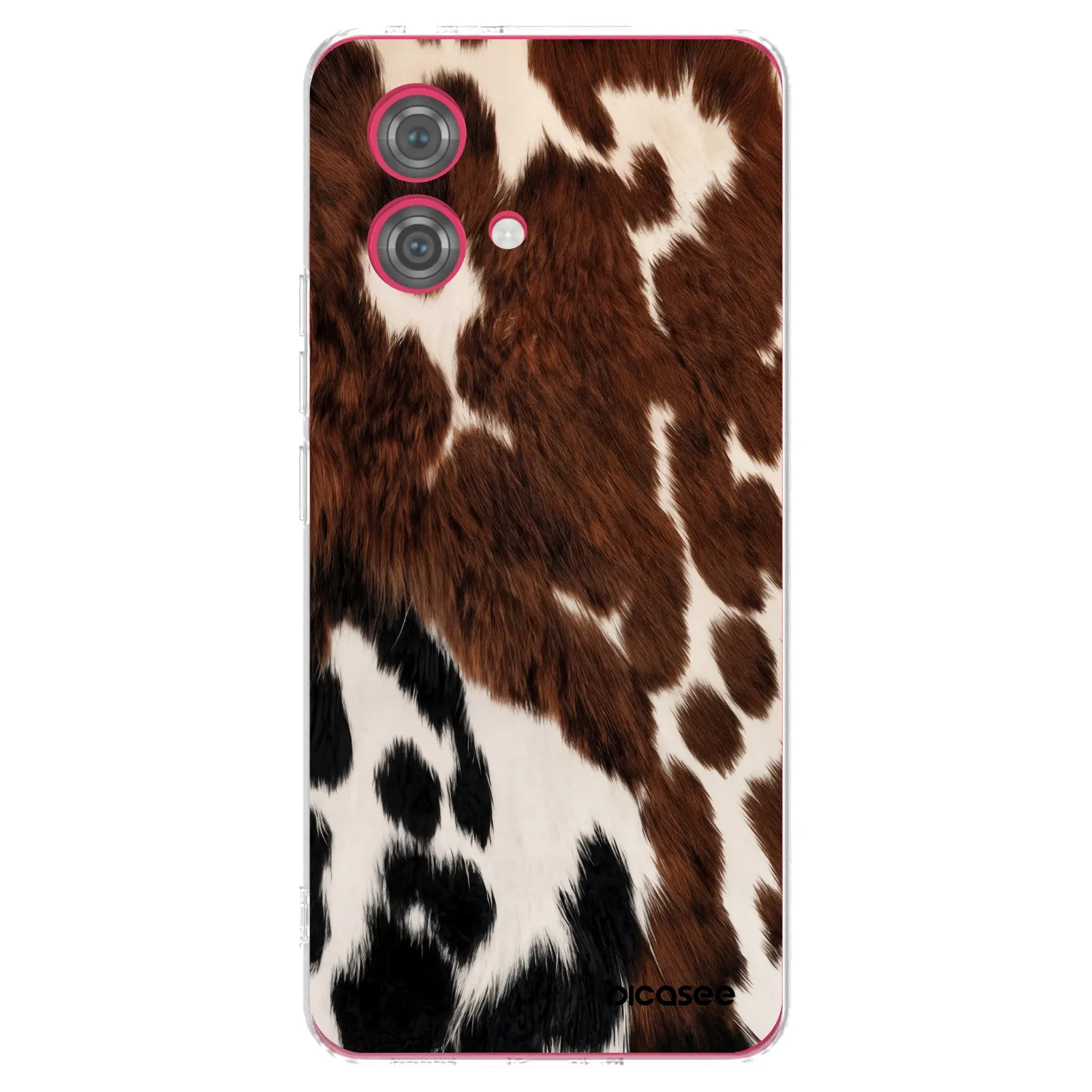 Picasee husă transparentă din silicon pentru Motorola Moto G84 5G - Rust
