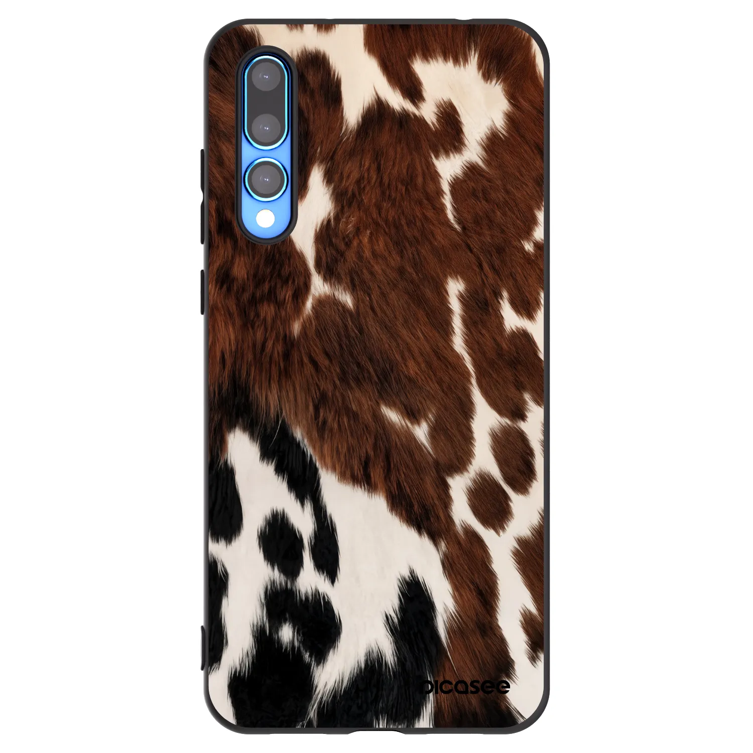 Picasee husă neagră din silicon pentru Huawei P20 Pro - Rust