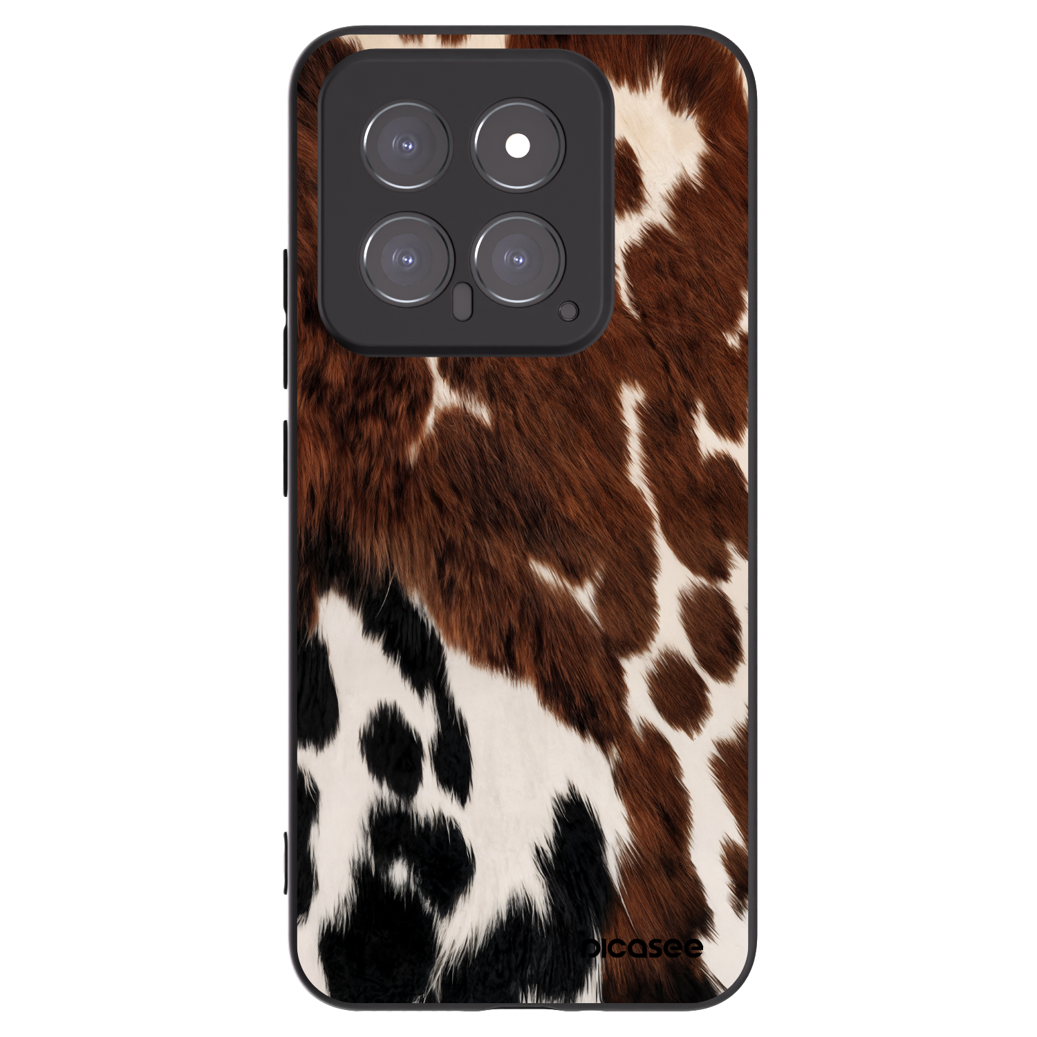 Picasee husă neagră din silicon pentru Xiaomi 14 - Rust