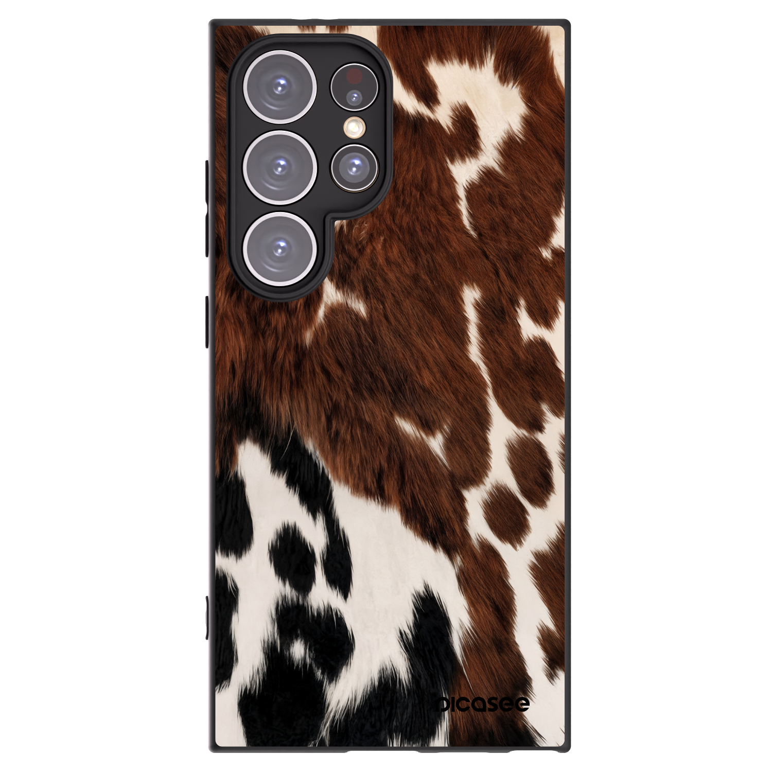 Picasee husă neagră din silicon pentru Samsung Galaxy S24 Ultra S928B 5G - Rust