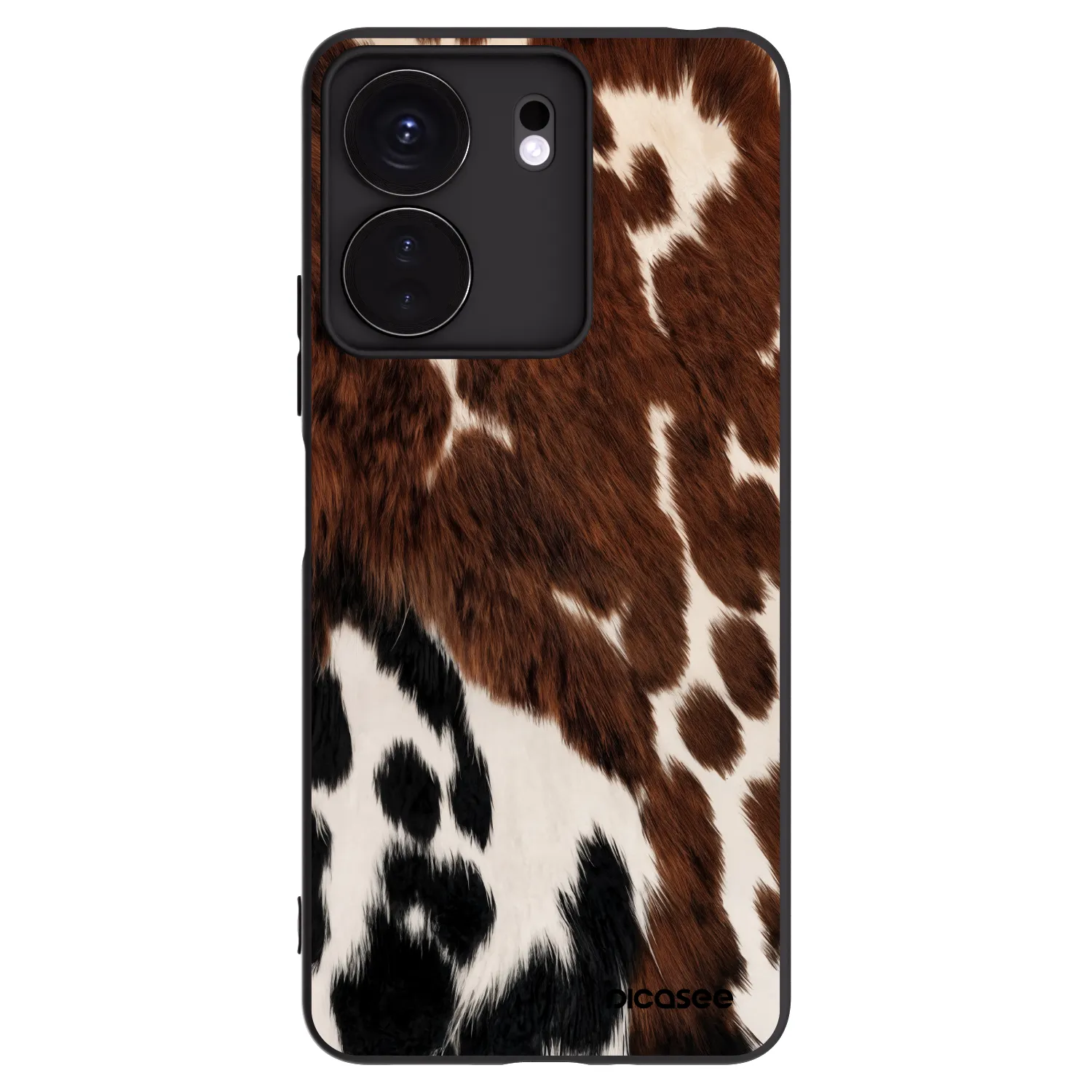 Picasee husă neagră din silicon pentru Xiaomi Redmi 13C 4G - Rust