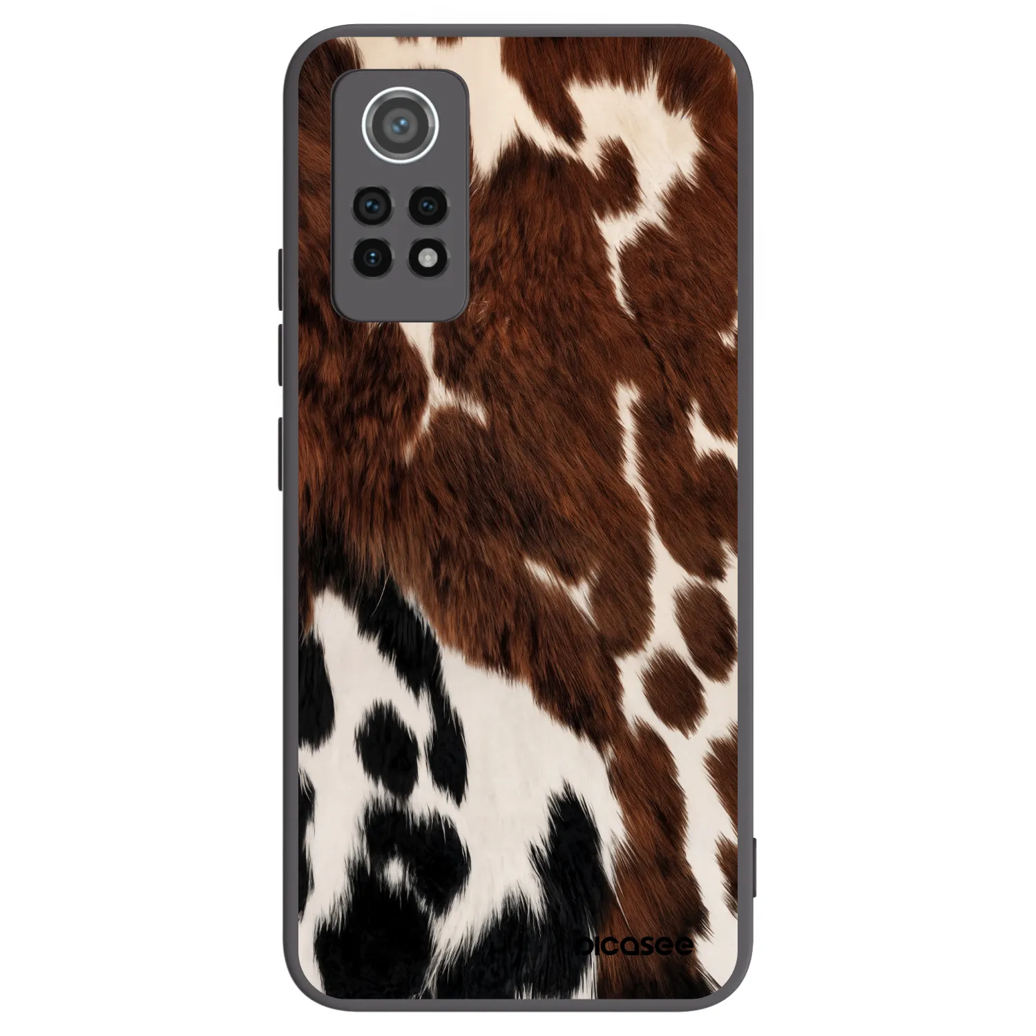 Picasee husă neagră din silicon pentru Xiaomi Redmi Note 12 Pro 4G - Rust