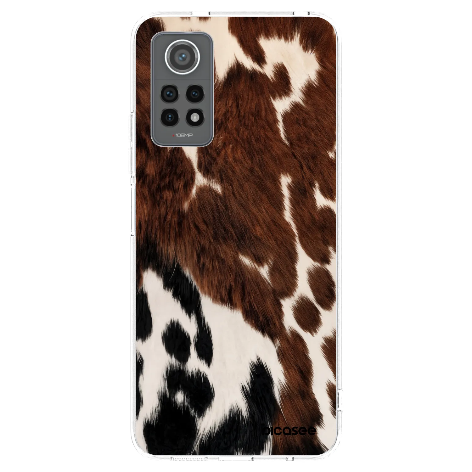 Picasee husă transparentă din silicon pentru Xiaomi Redmi Note 12 Pro 4G - Rust