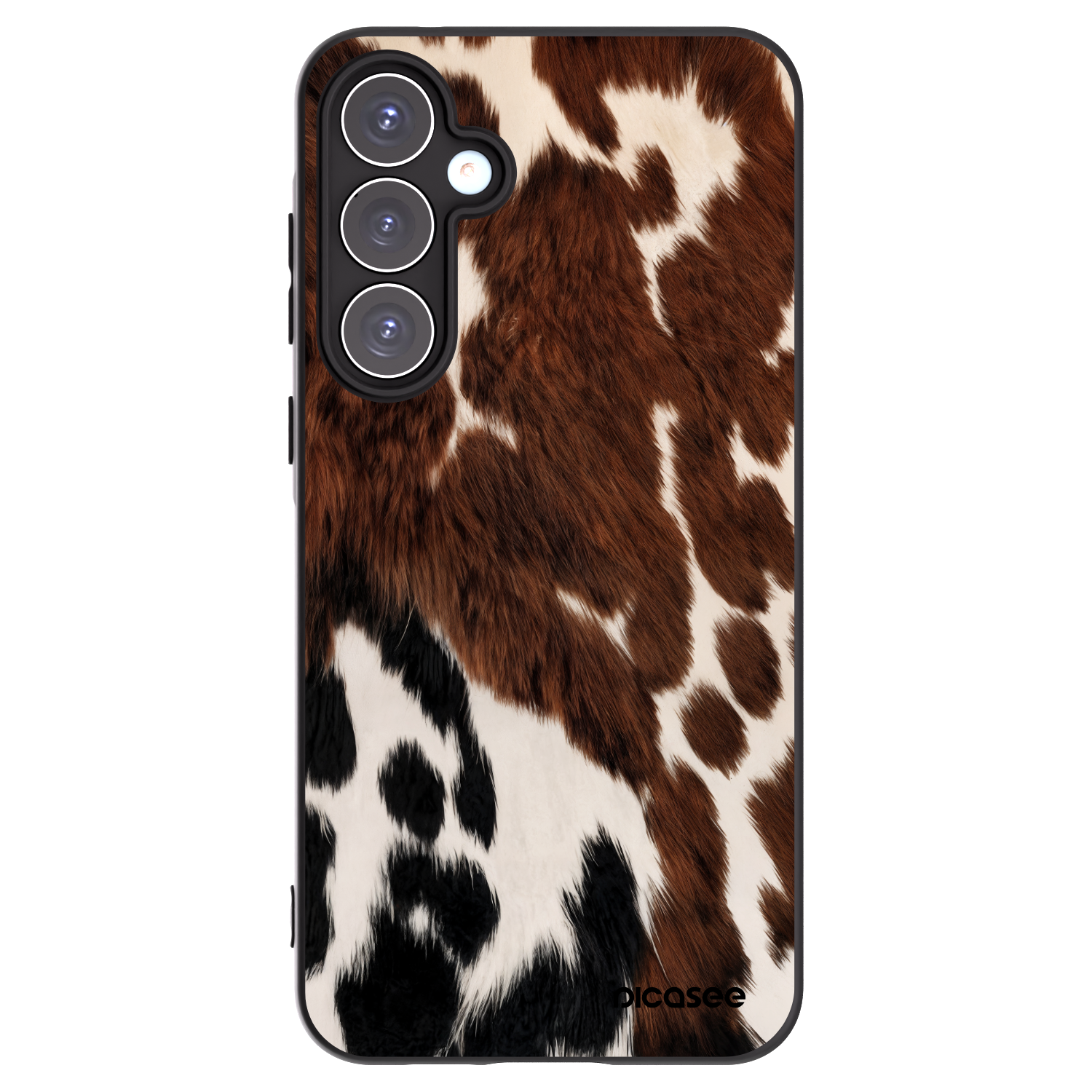 Picasee husă neagră din silicon pentru Samsung Galaxy A55 5G A556B - Rust