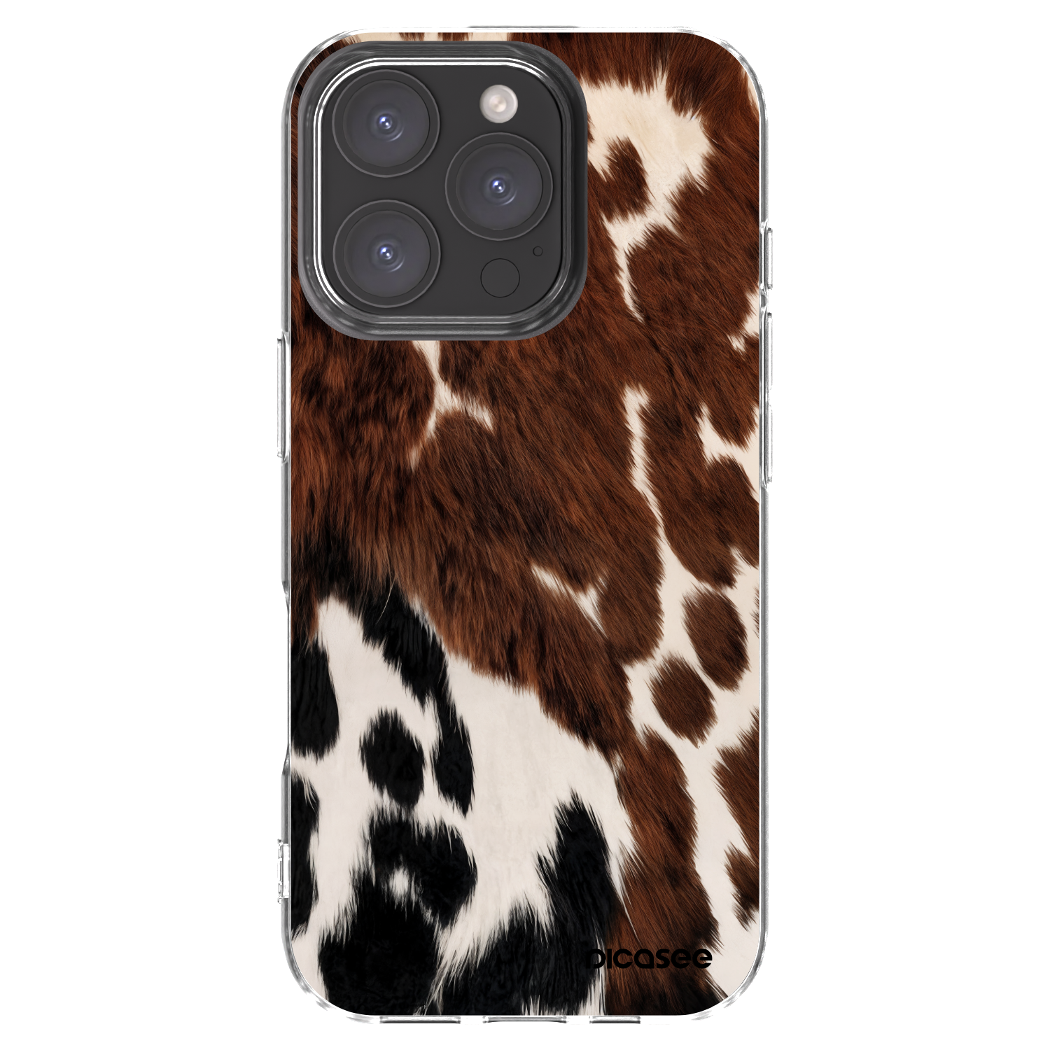 Picasee husă transparentă din silicon pentru Apple iPhone 16 Pro - Rust