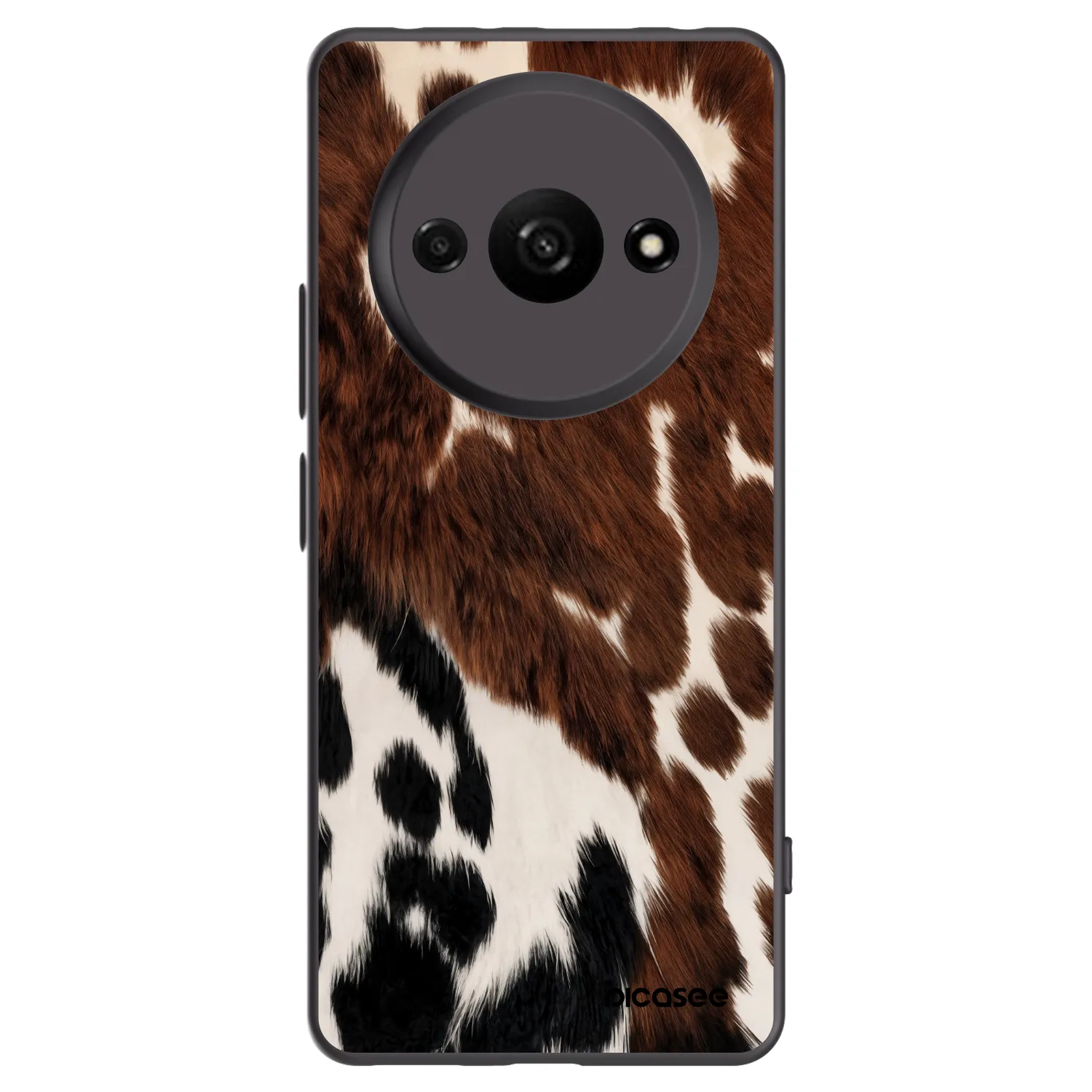 Picasee husă neagră din silicon pentru Xiaomi Redmi A3 - Rust