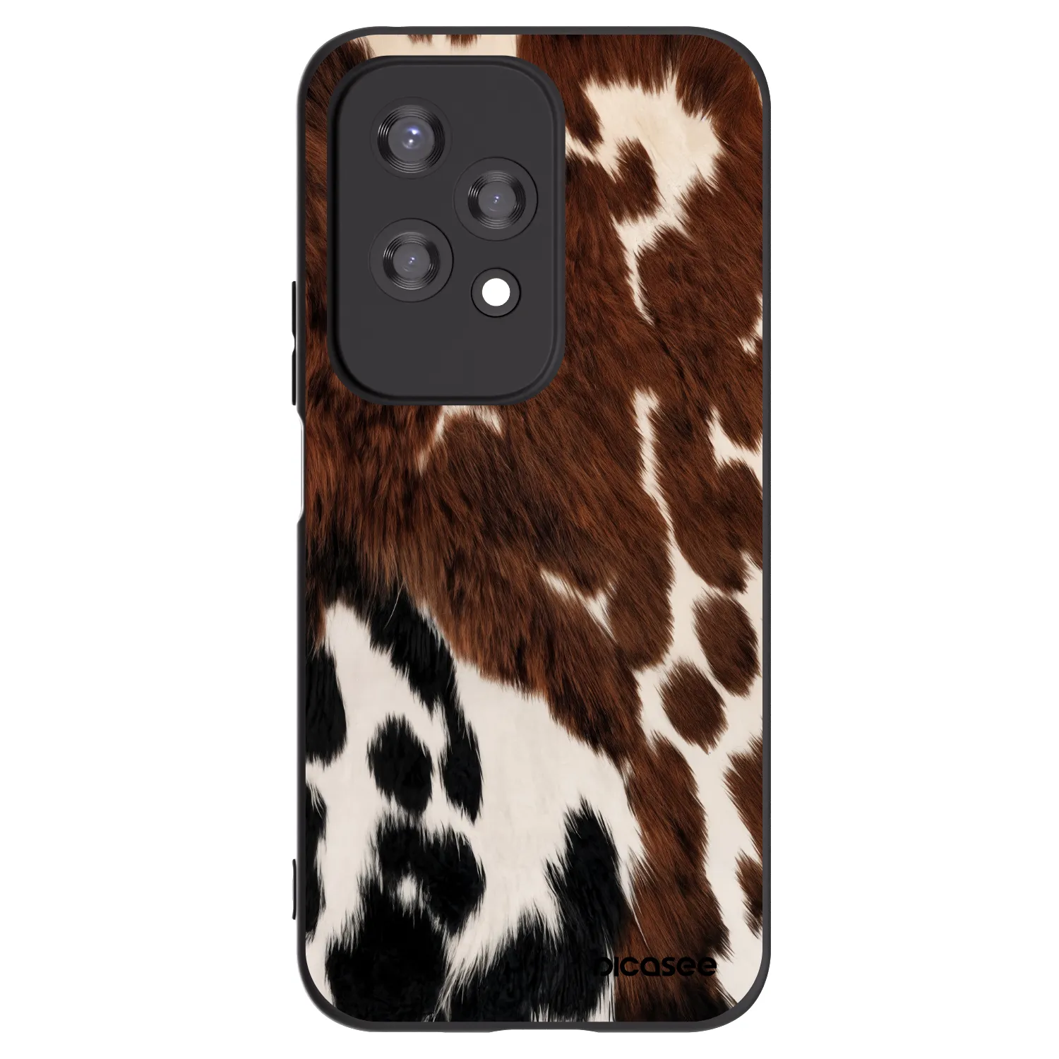 Picasee husă neagră din silicon pentru Honor 200 Lite - Rust