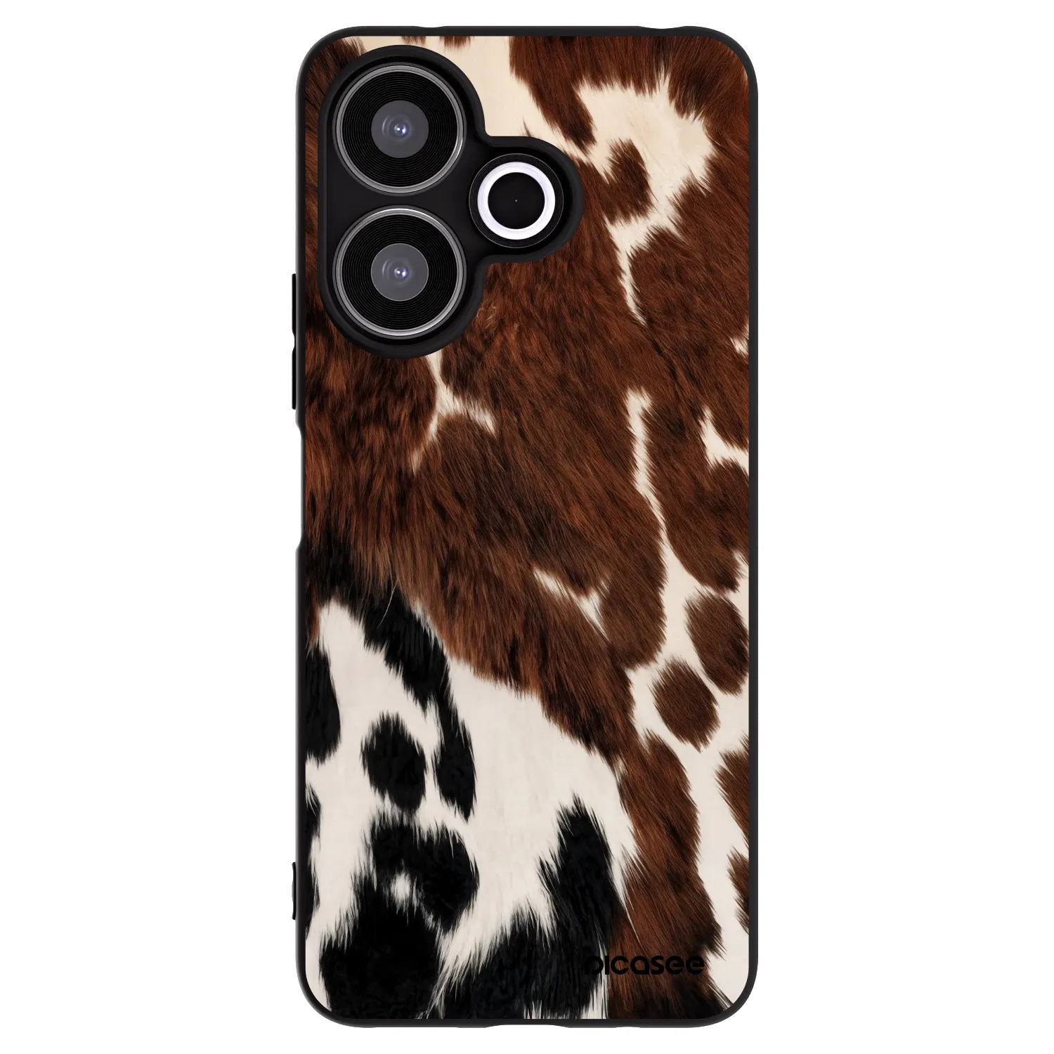 Picasee husă neagră din silicon pentru Xiaomi Redmi 13 4G - Rust