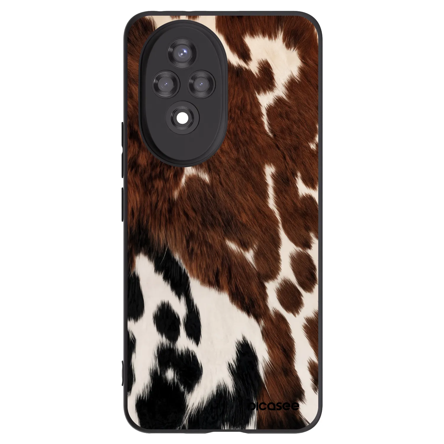Picasee husă neagră din silicon pentru Honor 200 Pro 5G - Rust
