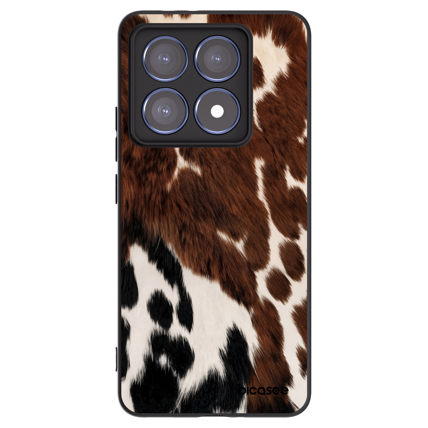 Picasee husă neagră din silicon pentru Xiaomi 14T Pro - Rust