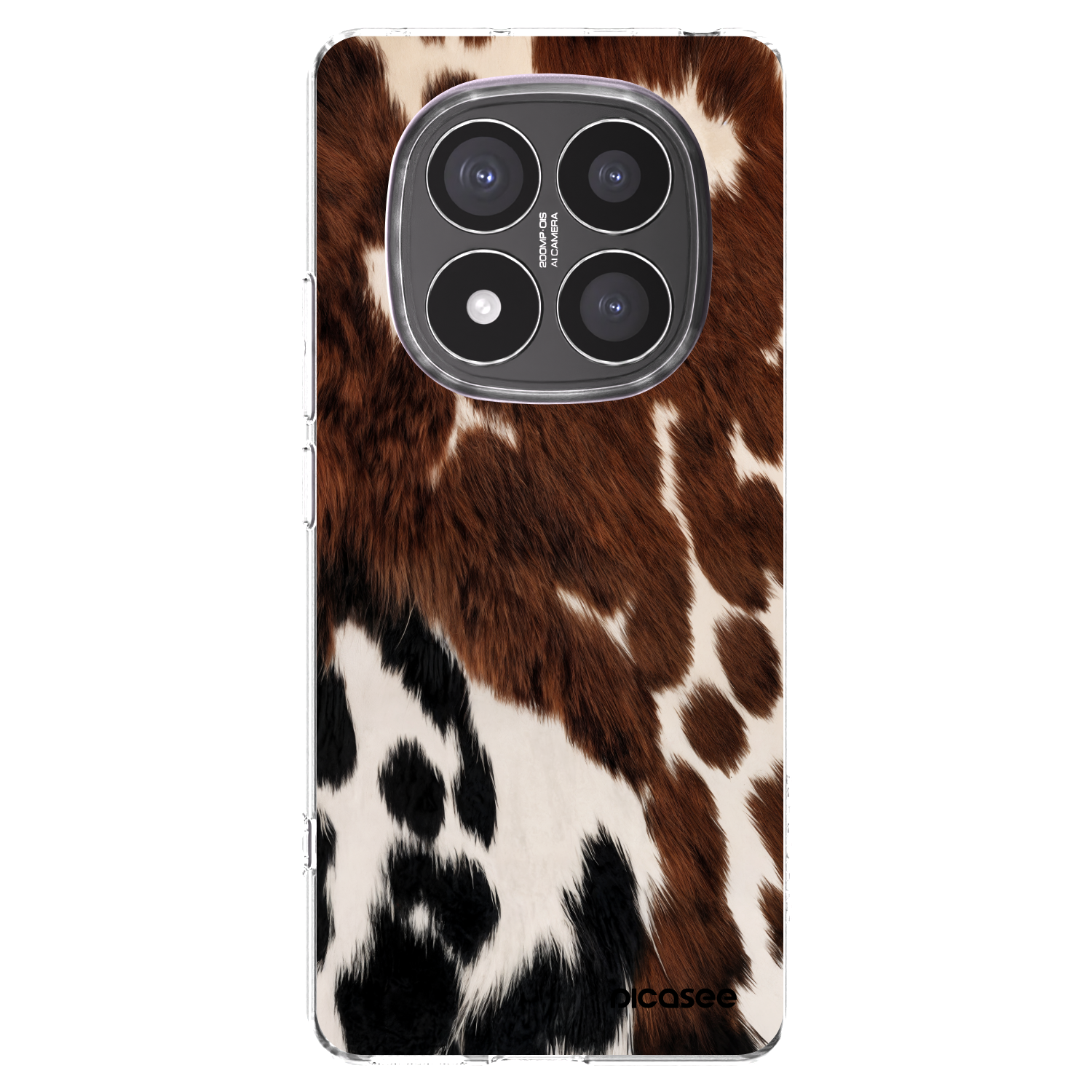 Picasee husă transparentă din silicon pentru Xiaomi Redmi Note 14 Pro+ 5G - Rust