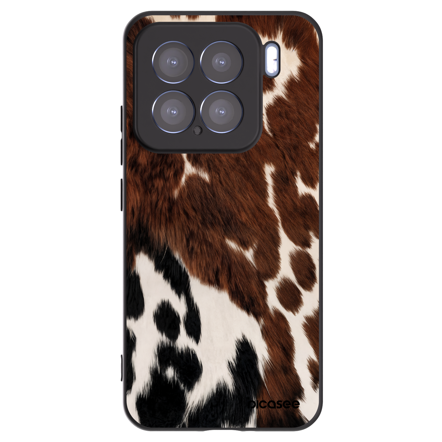 Picasee husă neagră din silicon pentru Xiaomi 15 - Rust