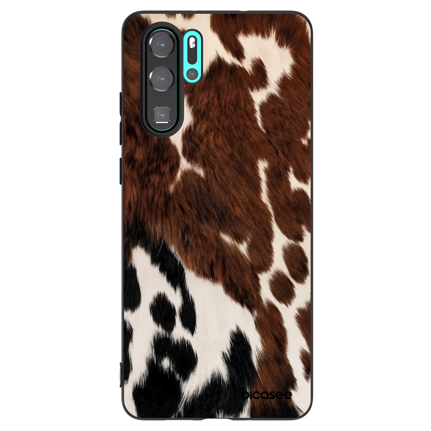 Picasee husă neagră din silicon pentru Huawei P30 Pro - Rust