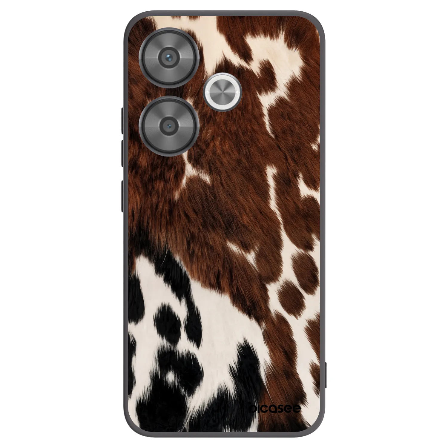 Picasee husă neagră din silicon pentru Xiaomi Poco F6 - Rust