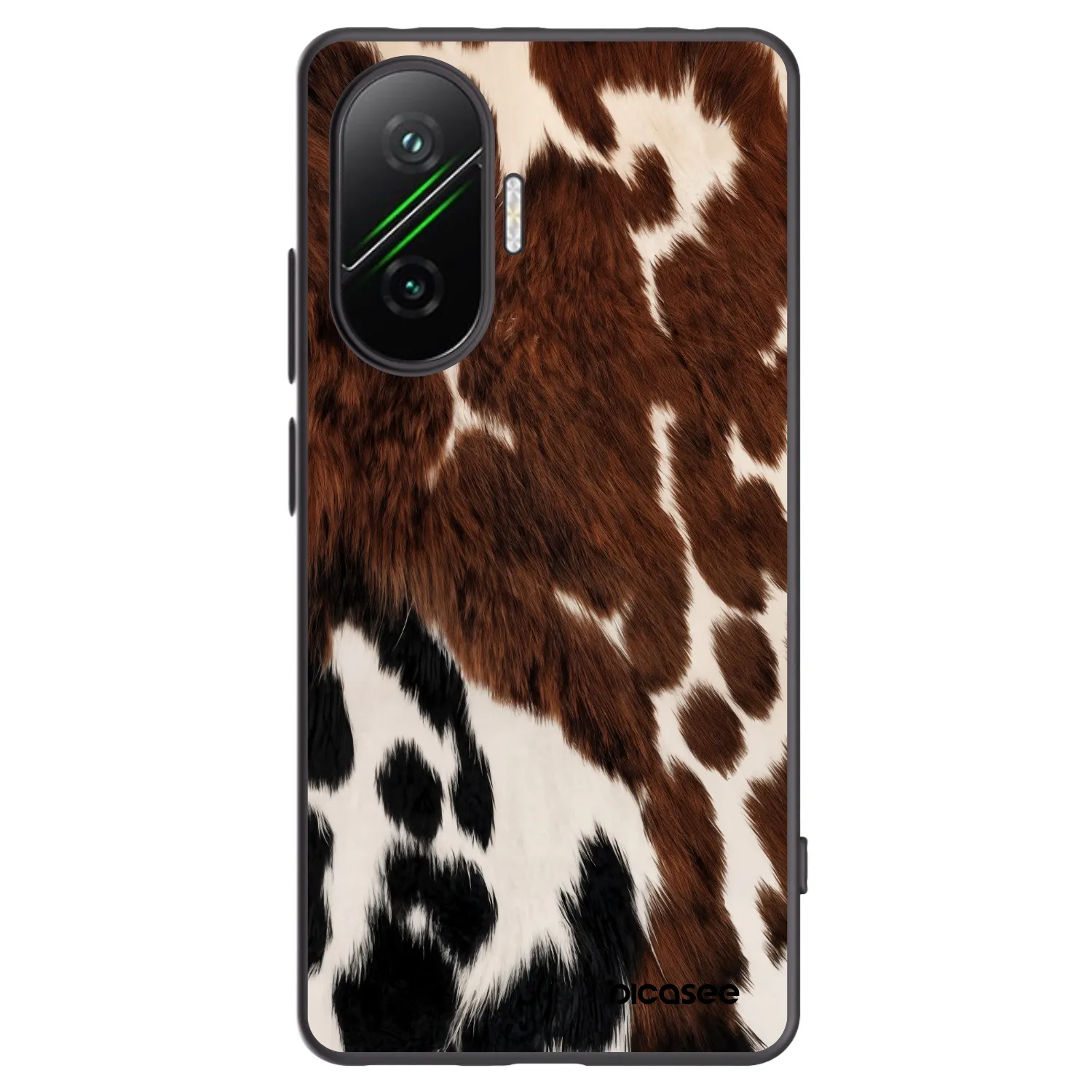 Picasee husă neagră din silicon pentru Xiaomi Poco F7 Pro 5G - Rust