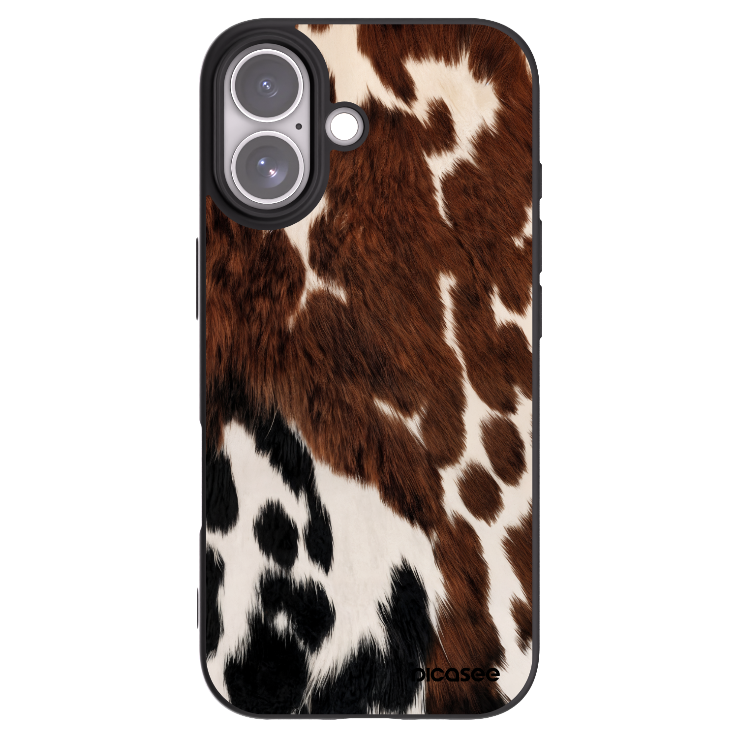 Picasee husă neagră din silicon pentru Apple iPhone 17 - Rust