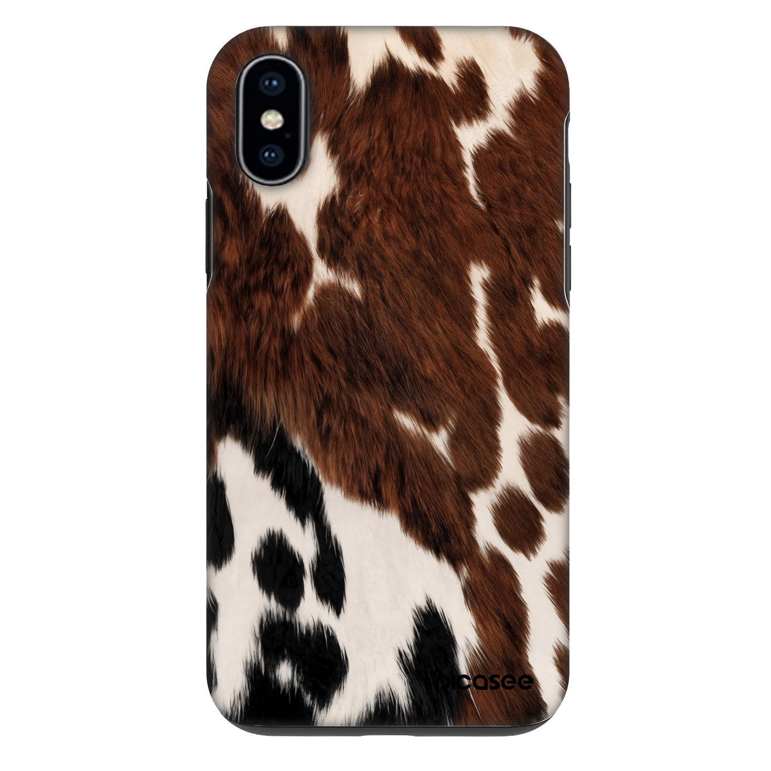 Picasee Fashion Case pentru Apple iPhone X/XS - Rust