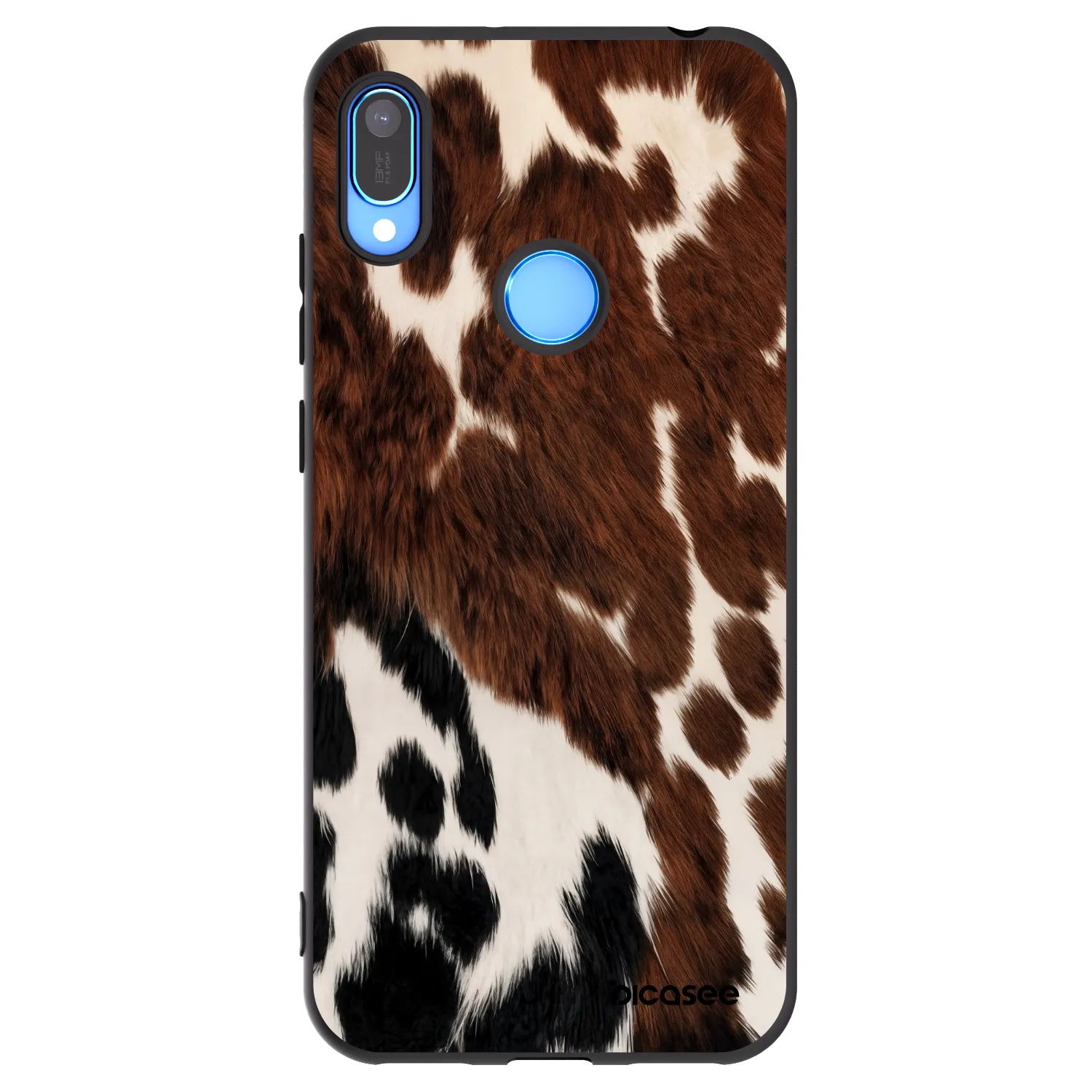 Picasee husă neagră din silicon pentru Huawei Y6 2019 - Rust