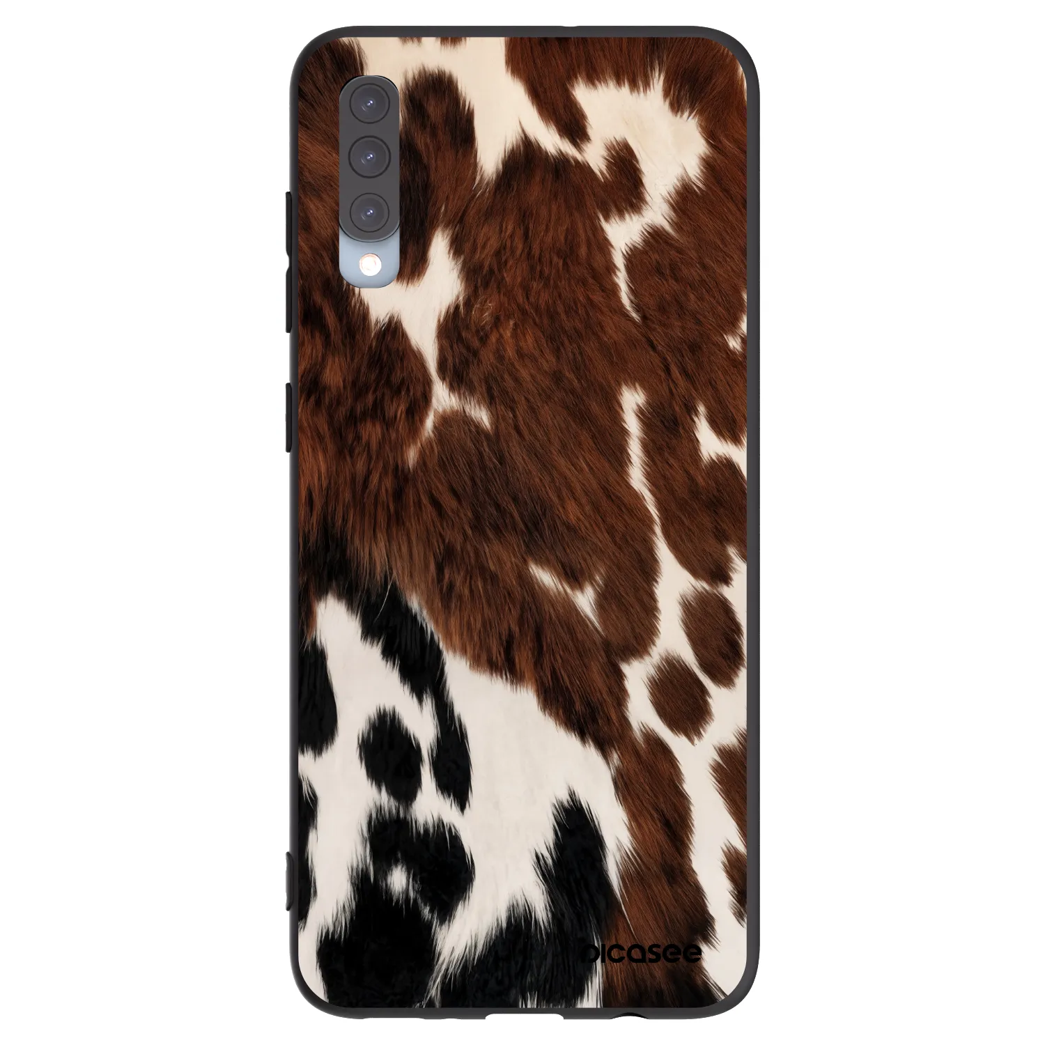 Picasee husă neagră din silicon pentru Samsung Galaxy A70 A705F - Rust