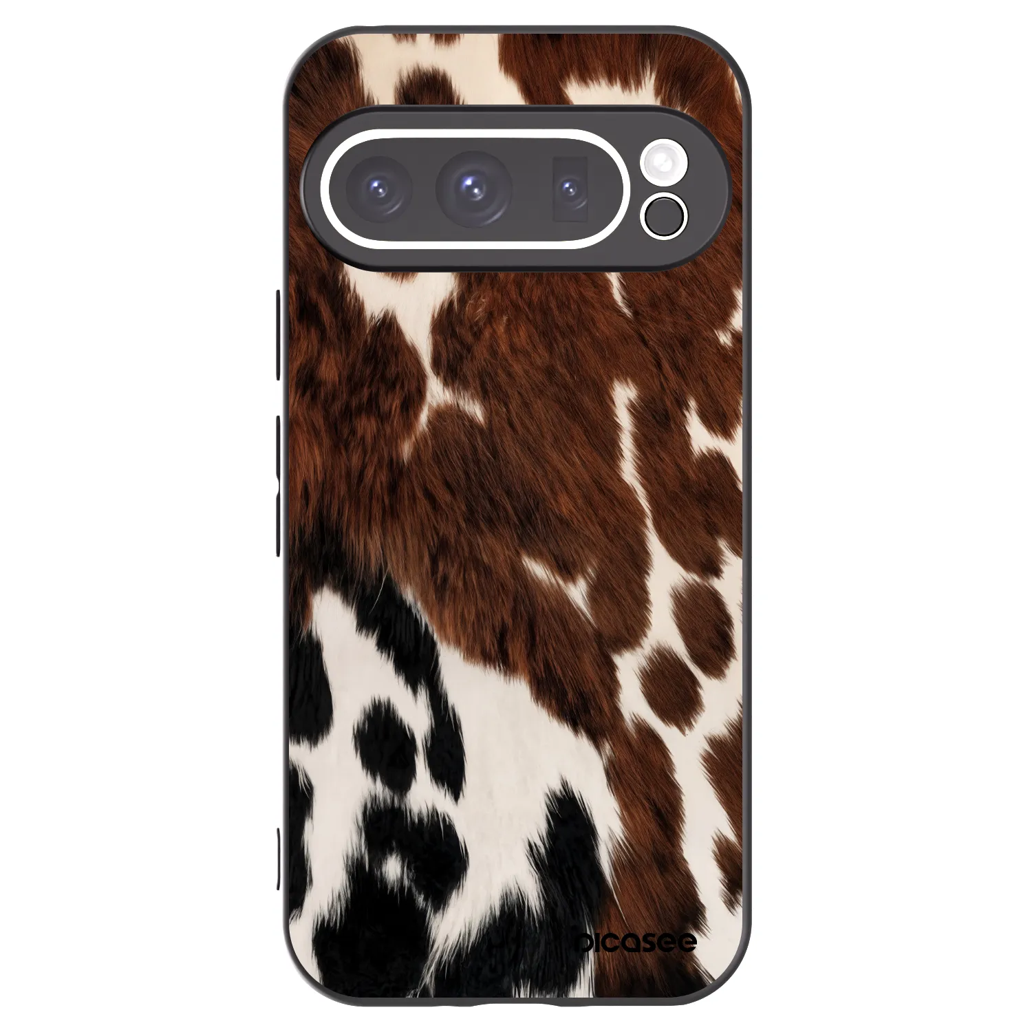 Picasee husă neagră din silicon pentru Google Pixel 9 Pro XL - Rust