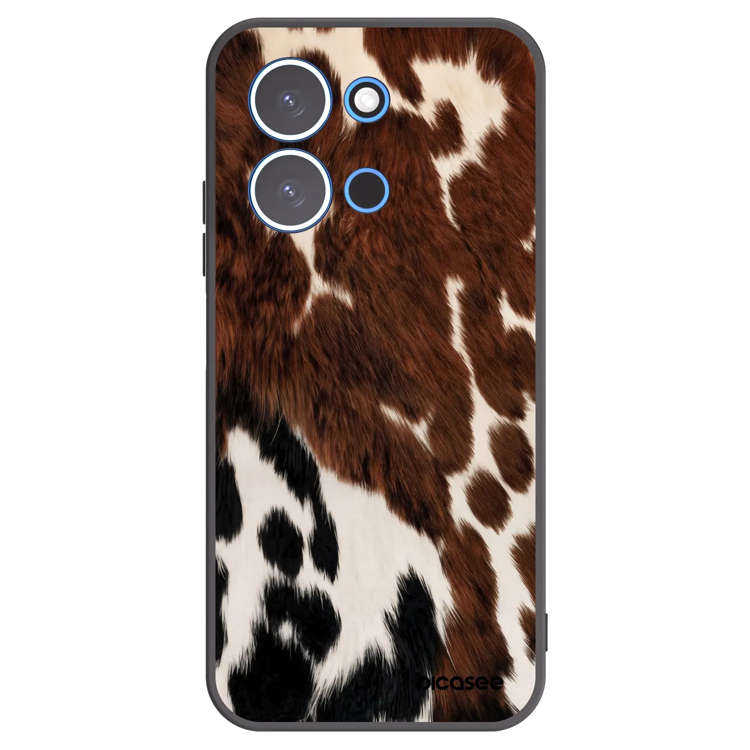 Picasee husă neagră din silicon pentru Xiaomi Redmi 15C 4G - Rust