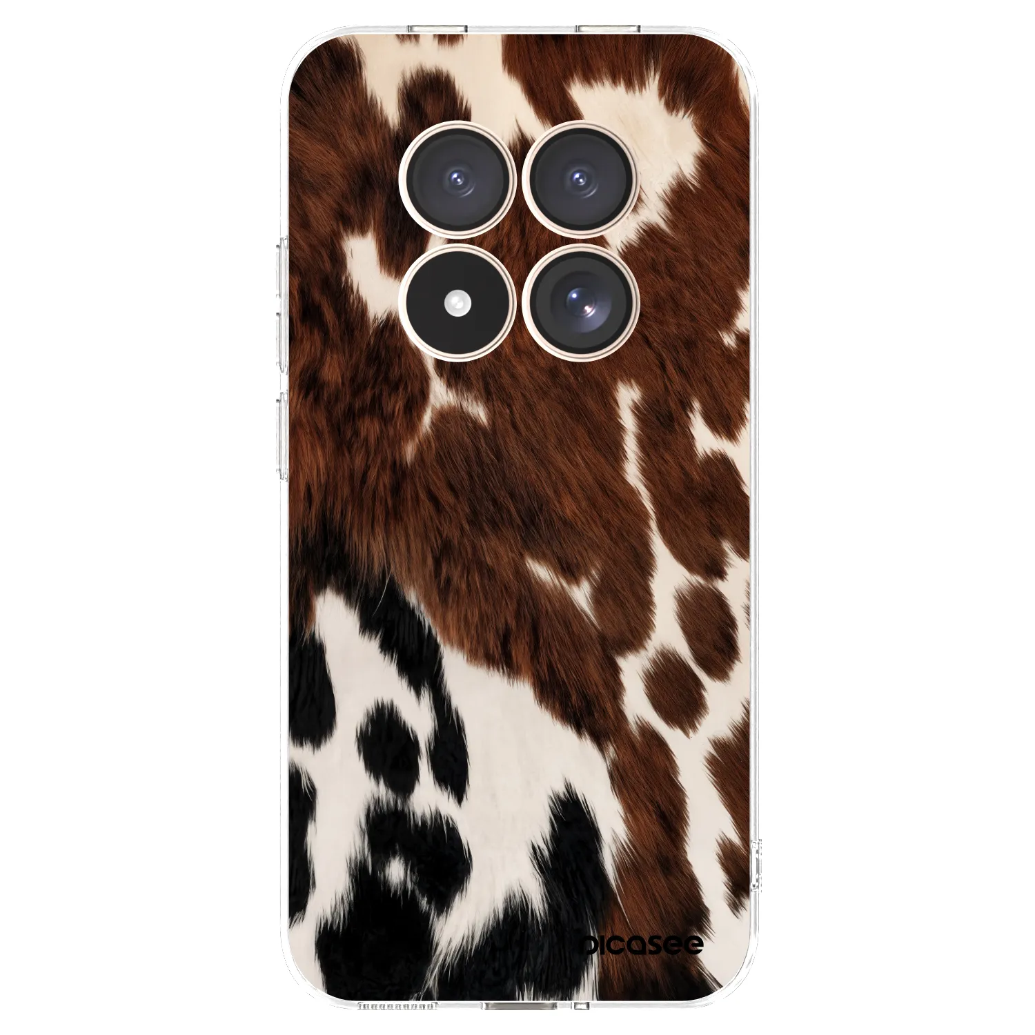 Picasee husă transparentă din silicon pentru Xiaomi Redmi Note 15 Pro 4G - Rust