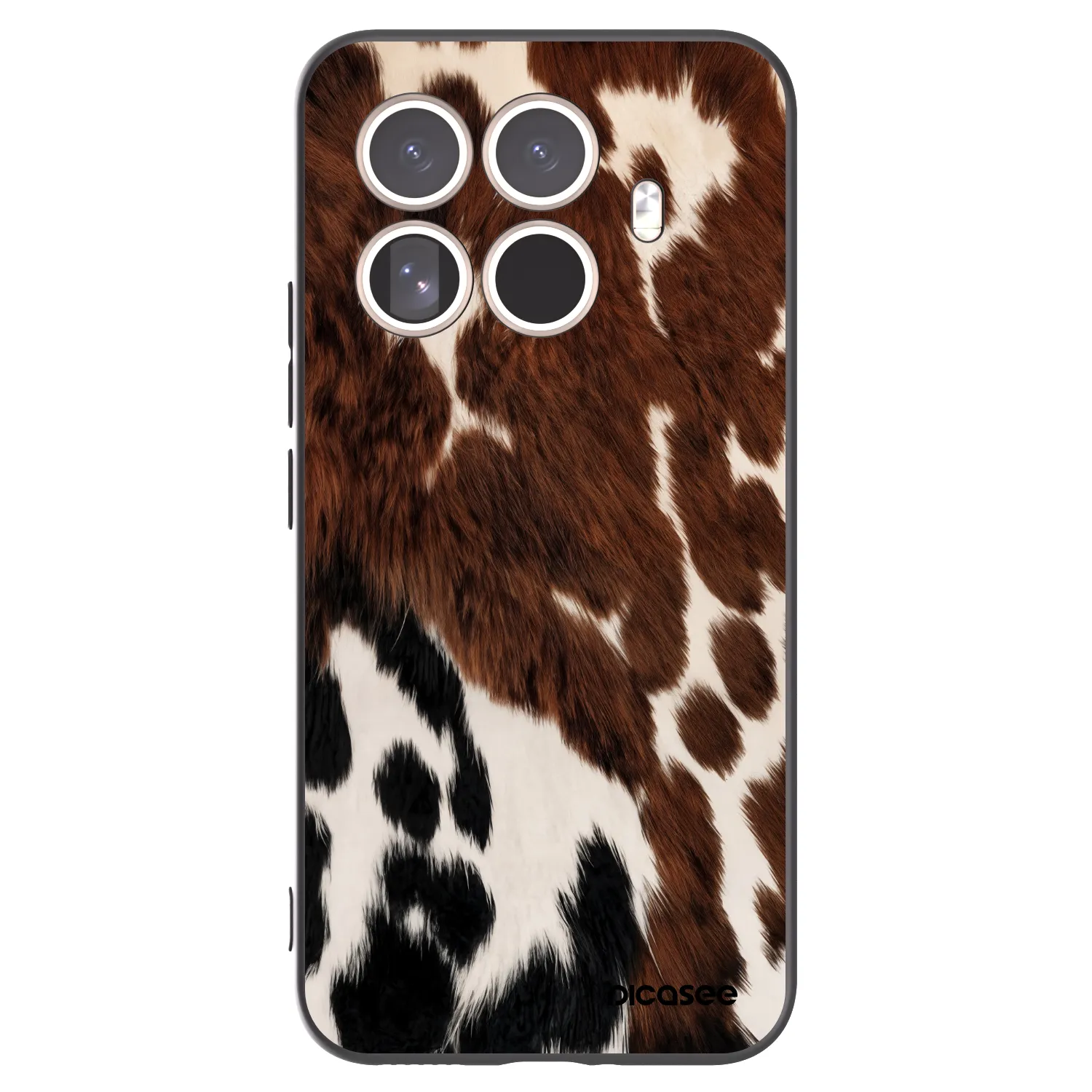 Picasee husă neagră din silicon pentru Xiaomi 15T Pro - Rust