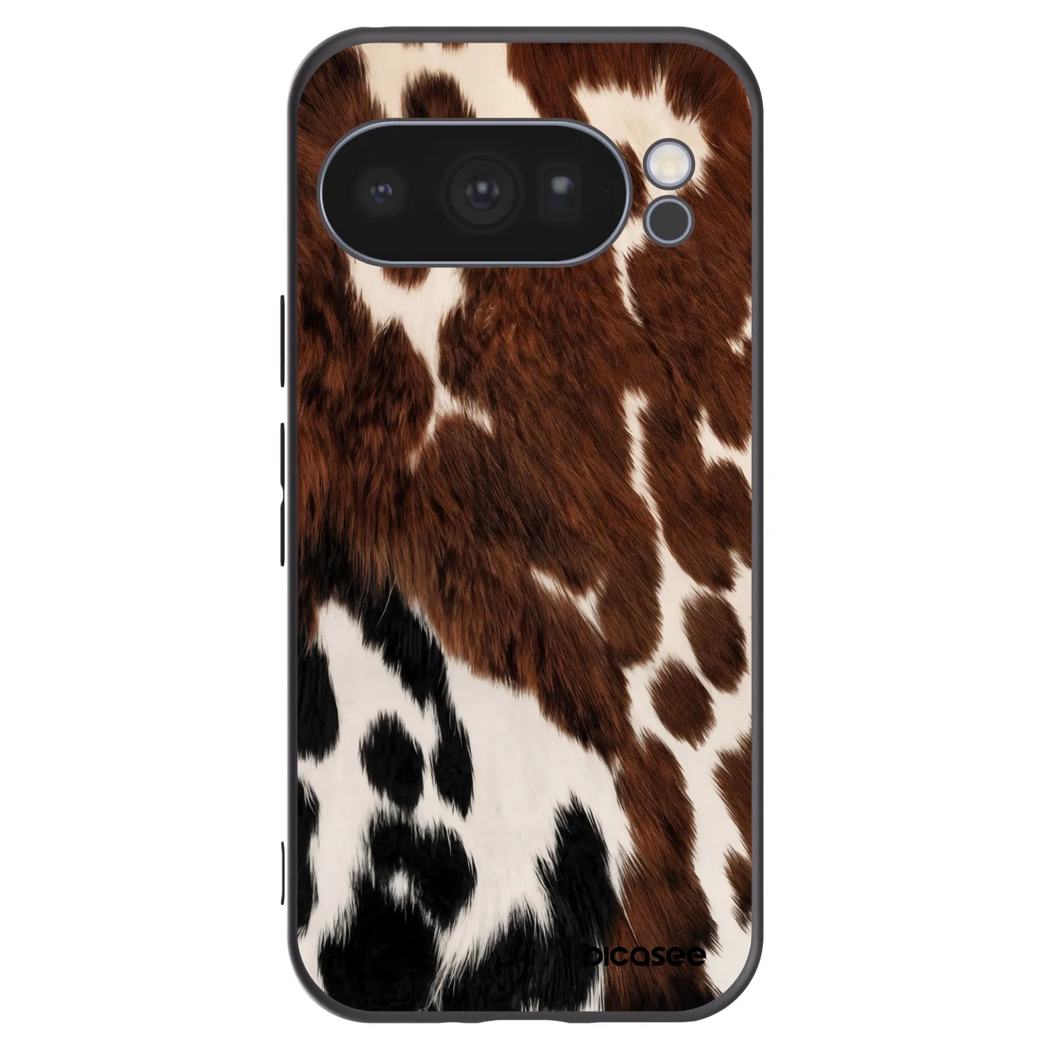 Picasee husă neagră din silicon pentru Google Pixel 10 Pro - Rust