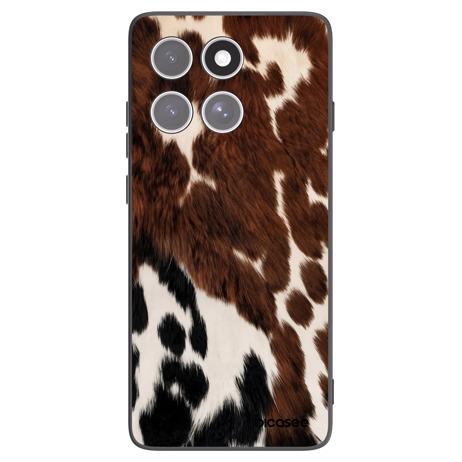Picasee husă neagră din silicon pentru Motorola Edge 60 Fusion - Rust