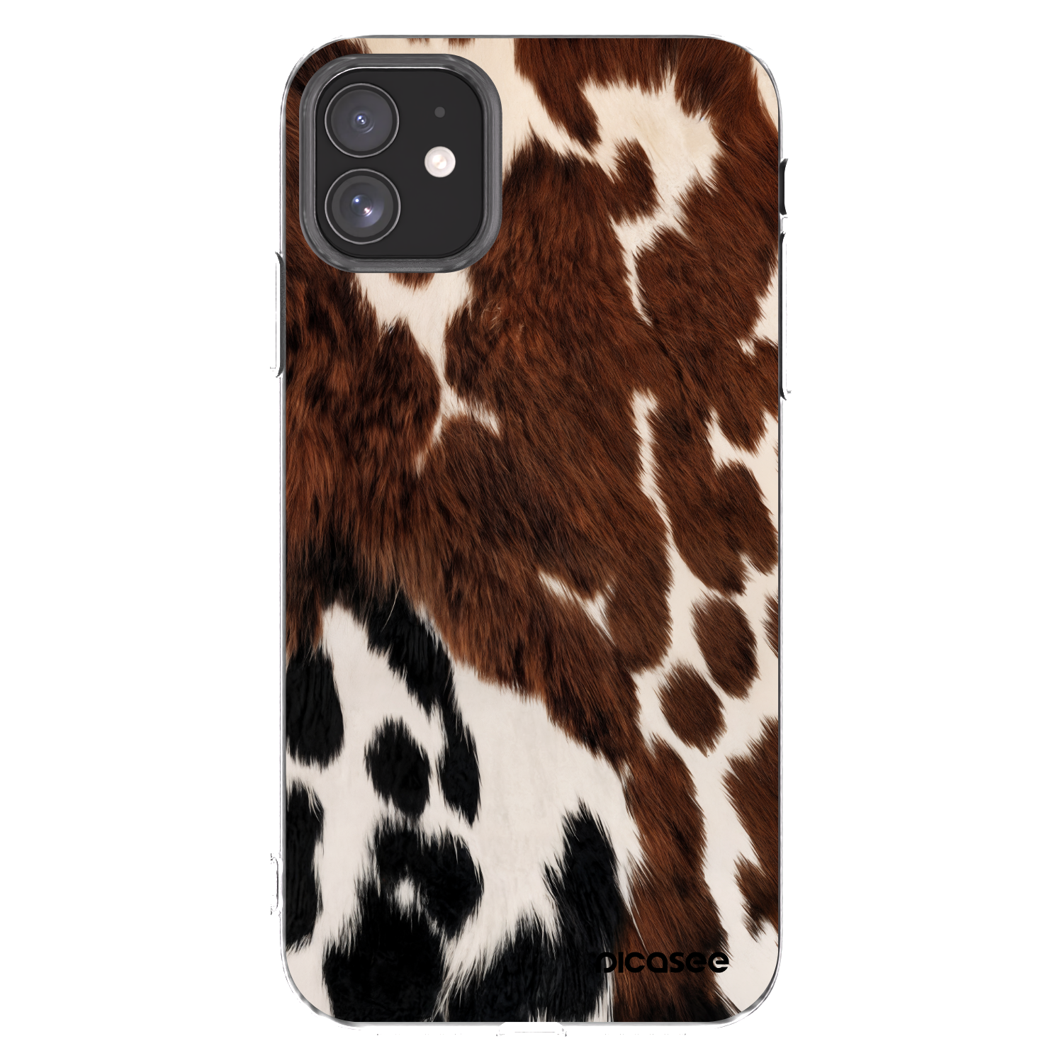 Picasee husă transparentă din silicon pentru Apple iPhone 11 - Rust