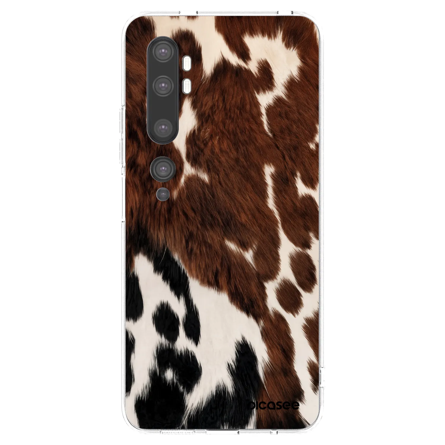 Picasee husă transparentă din silicon pentru Xiaomi Mi Note 10 (Pro) - Rust
