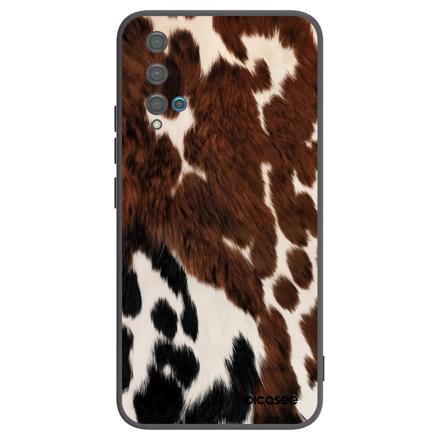 Picasee husă neagră din silicon pentru Huawei Nova 5T - Rust