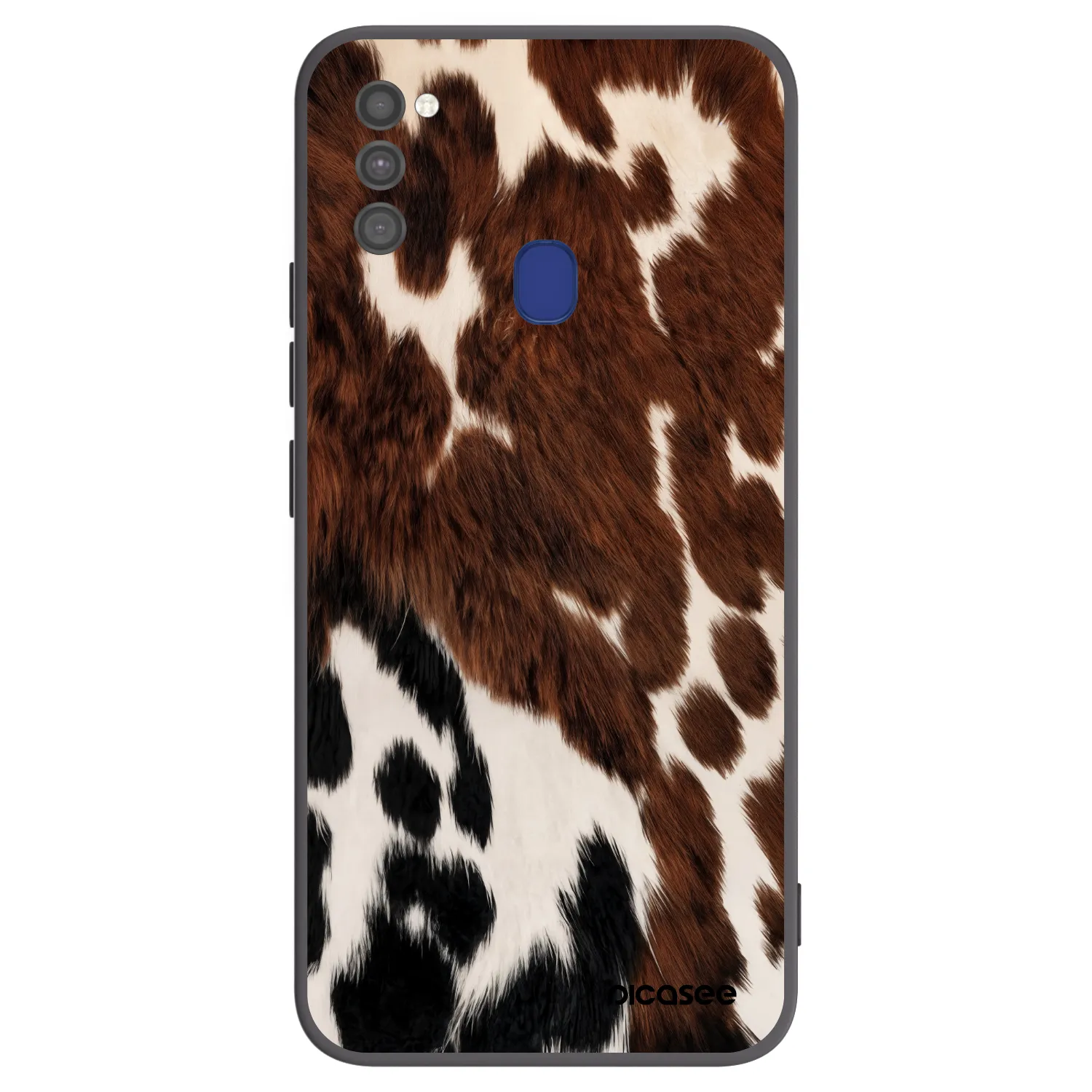 Picasee husă neagră din silicon pentru Samsung Galaxy M21 M215F - Rust