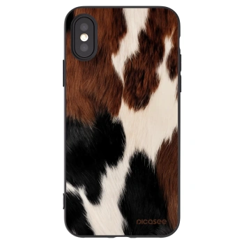 Picasee husă neagră din silicon pentru Apple iPhone X/XS - Rodeo