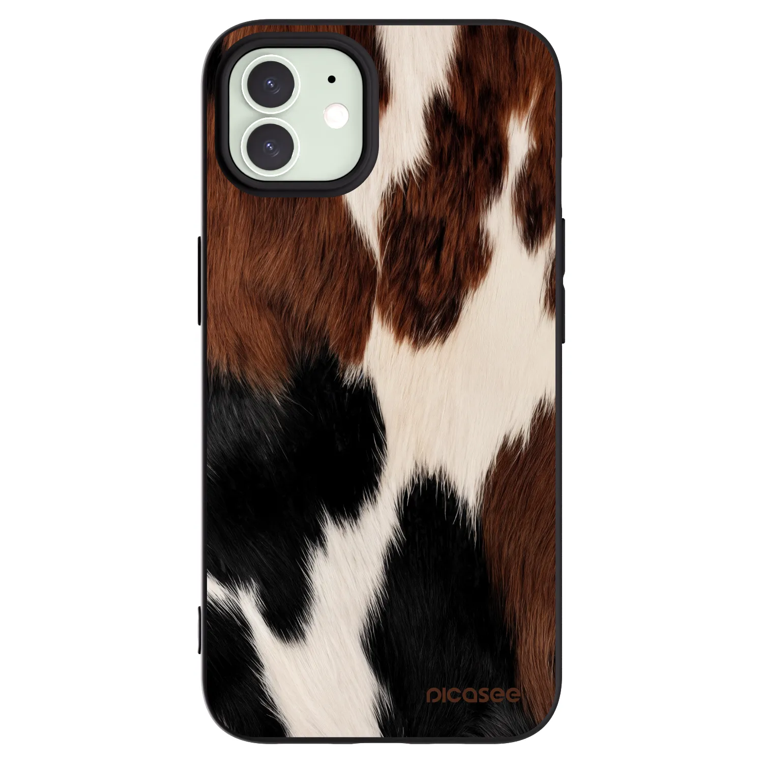 Picasee husă neagră din silicon pentru Apple iPhone 12 Pro - Rodeo