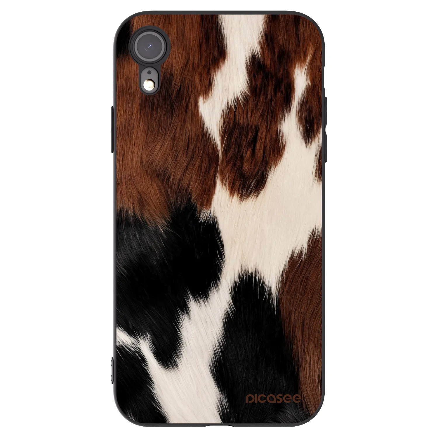 Picasee husă neagră din silicon pentru Apple iPhone XR - Rodeo