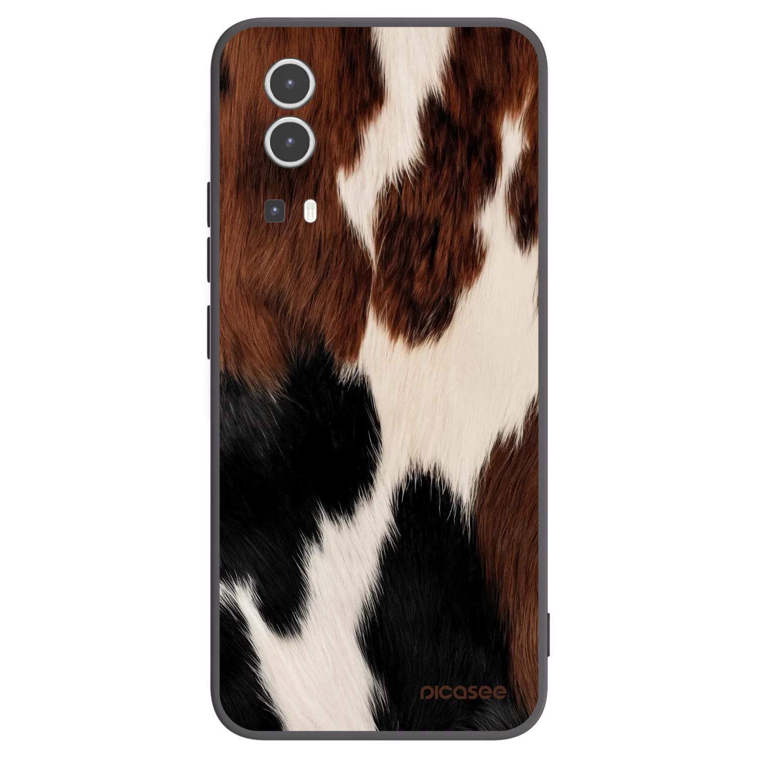 Picasee husă neagră din silicon pentru Vivo Y72 5G - Rodeo