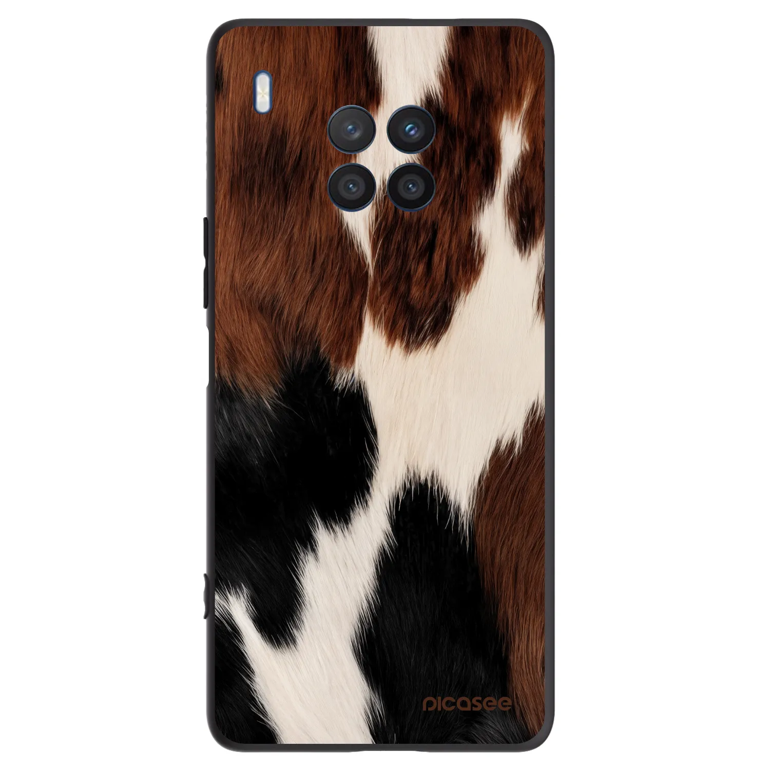 Picasee husă neagră din silicon pentru Honor 50 Lite - Rodeo