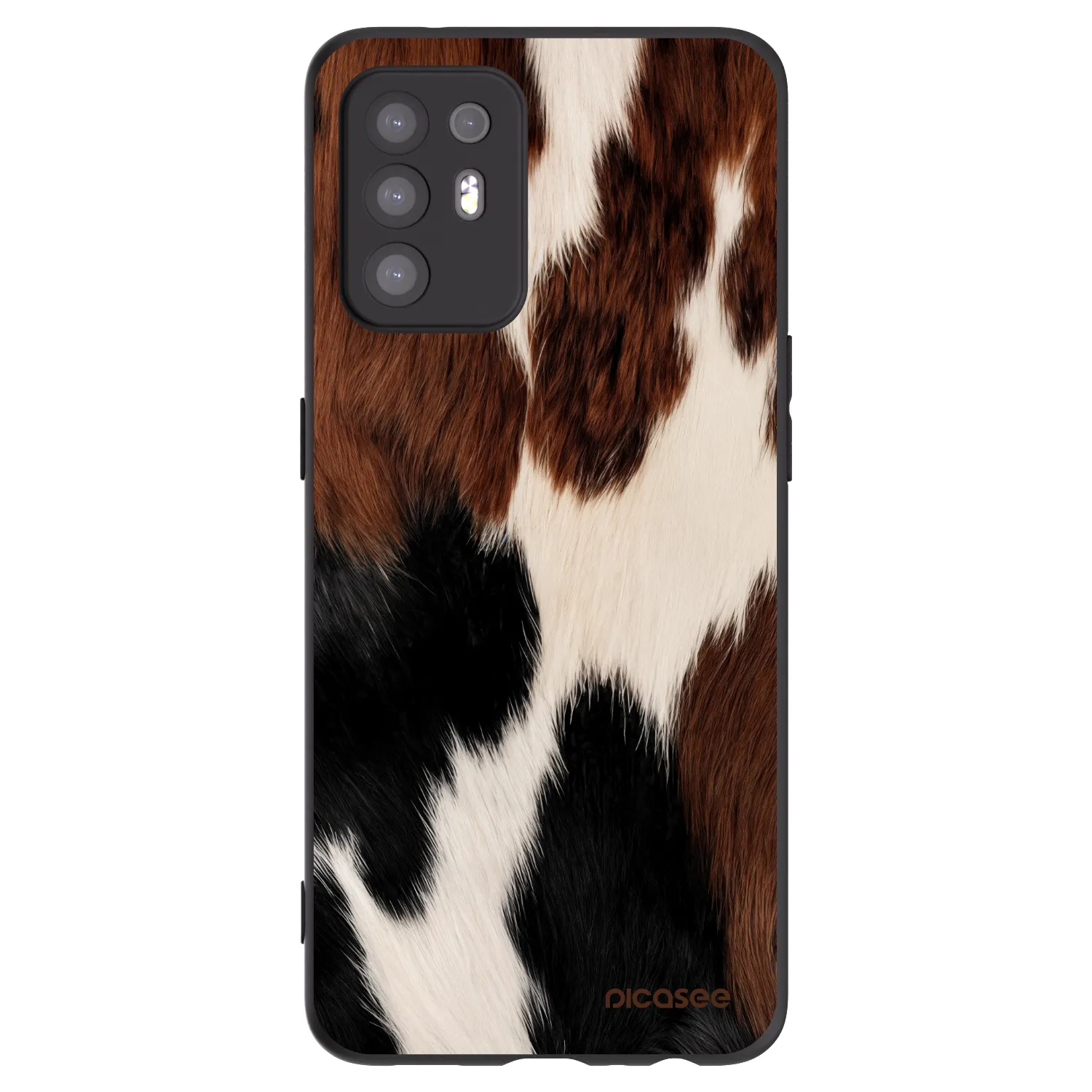 Picasee husă neagră din silicon pentru OPPO A94 5G - Rodeo
