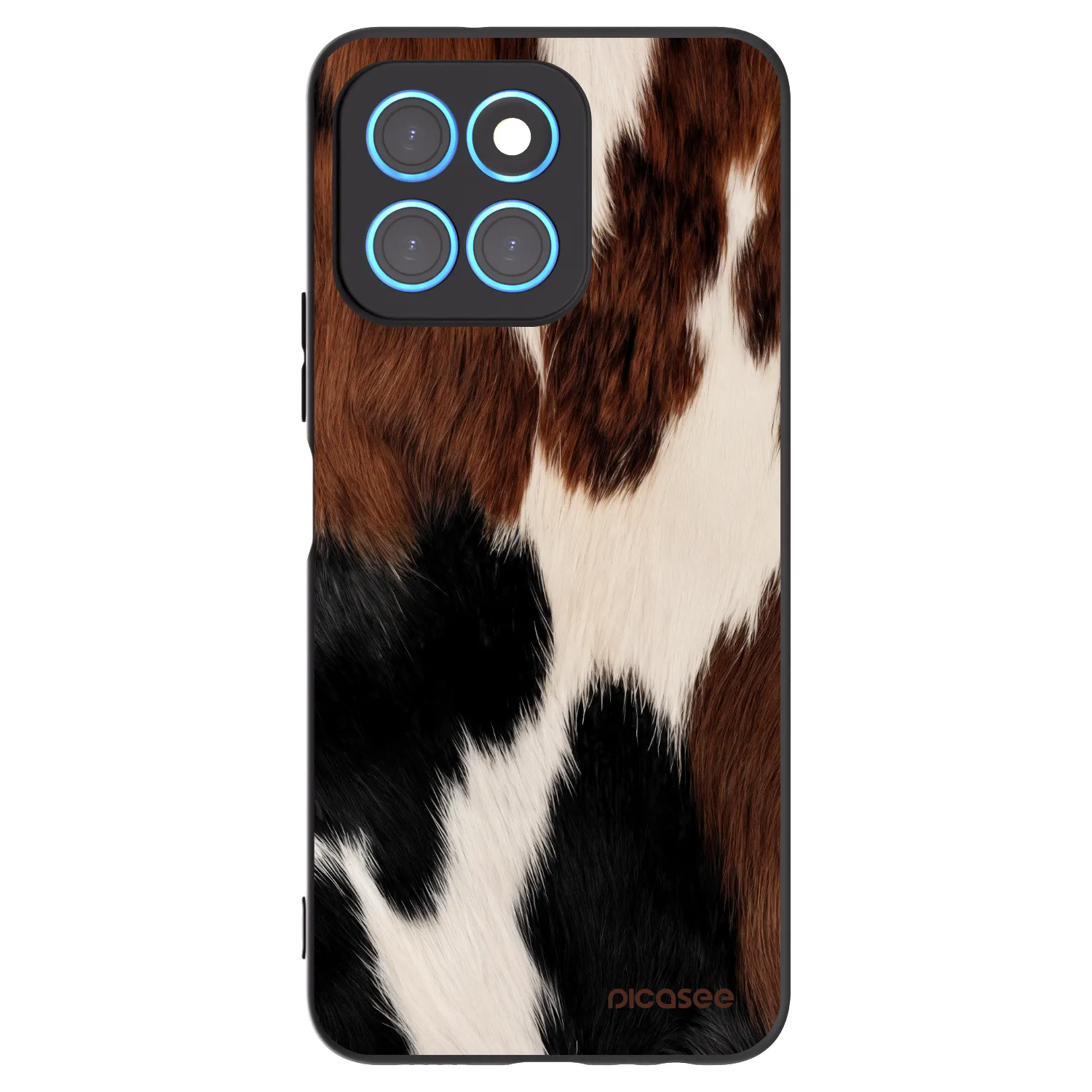 Picasee husă neagră din silicon pentru Honor X8 5G - Rodeo